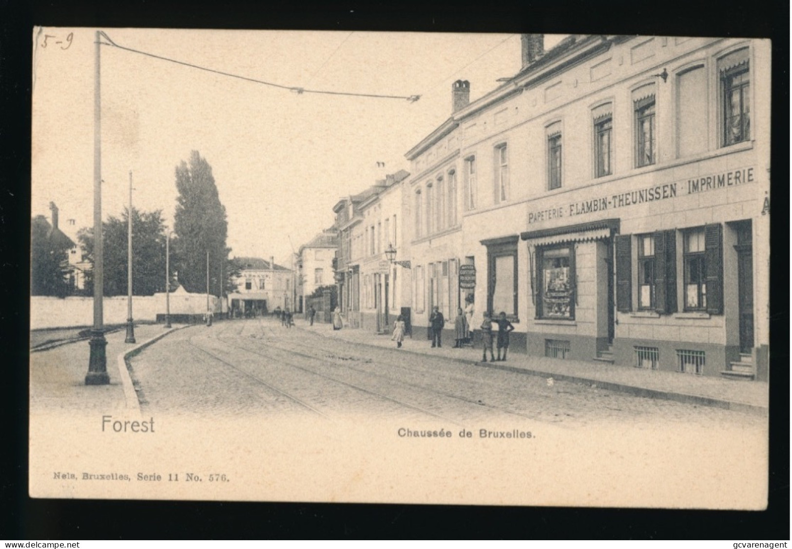 VORST  FOREST      CHAUSSEE DE BRUXELLES