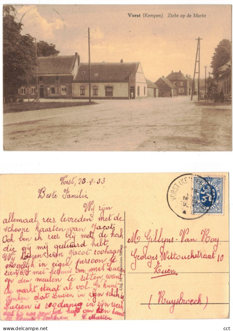 Vorst  Kempen  Laakdal  Zicht op de Markt