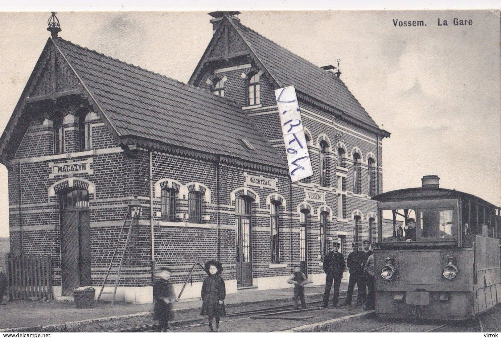 Vossem. La Gare / Edit. Decock, Tervuren              perfect staat