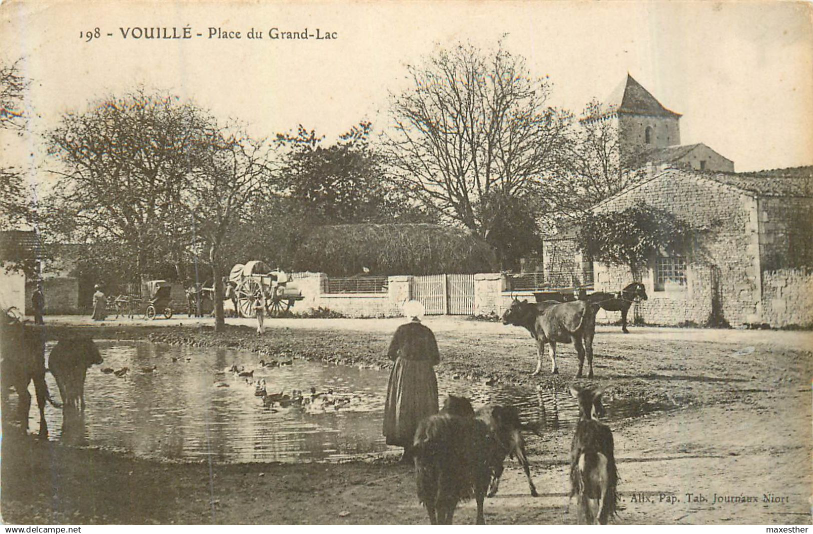 VOUILLE place du grand lac