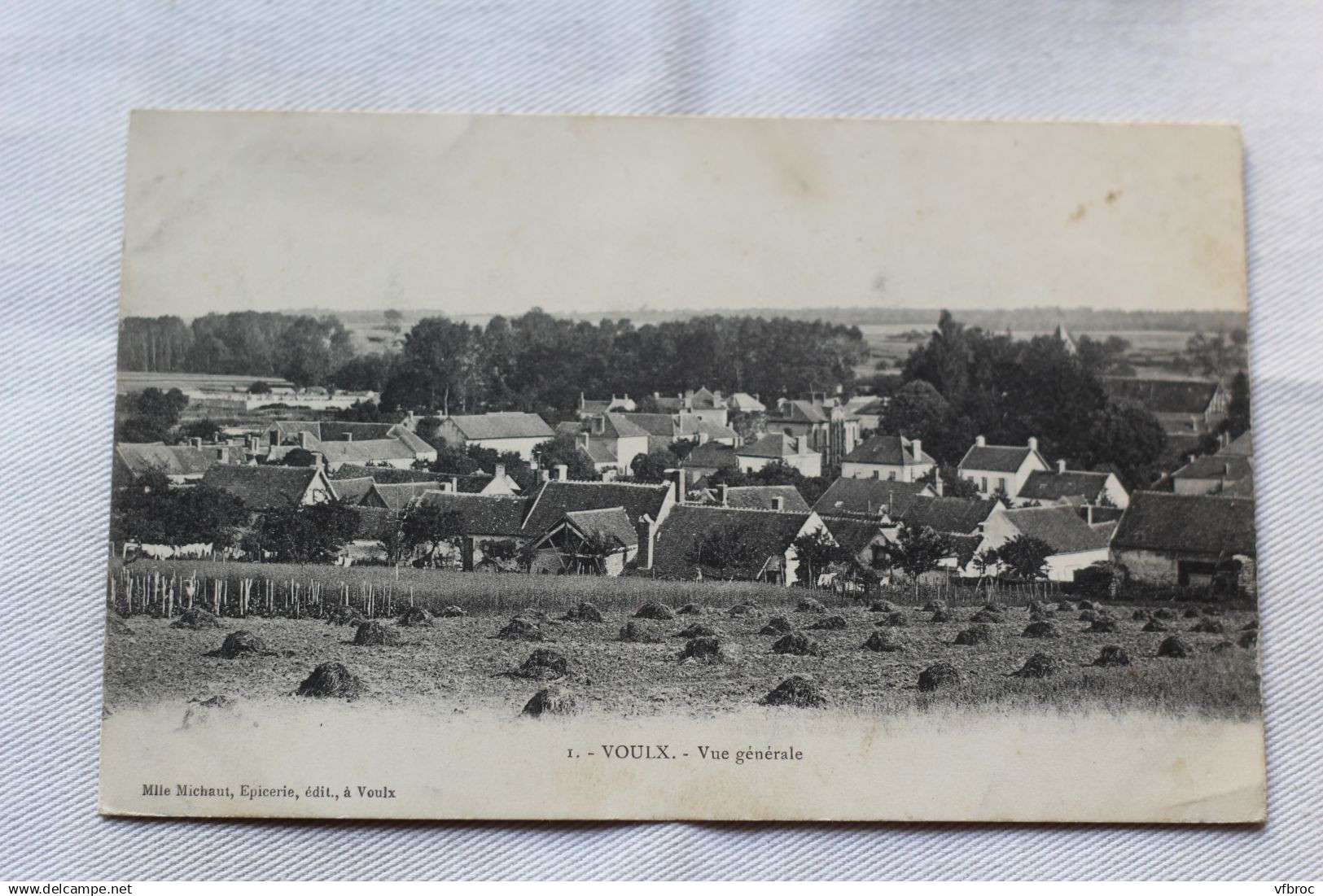 Voulx, vue générale, Seine et Marne 77