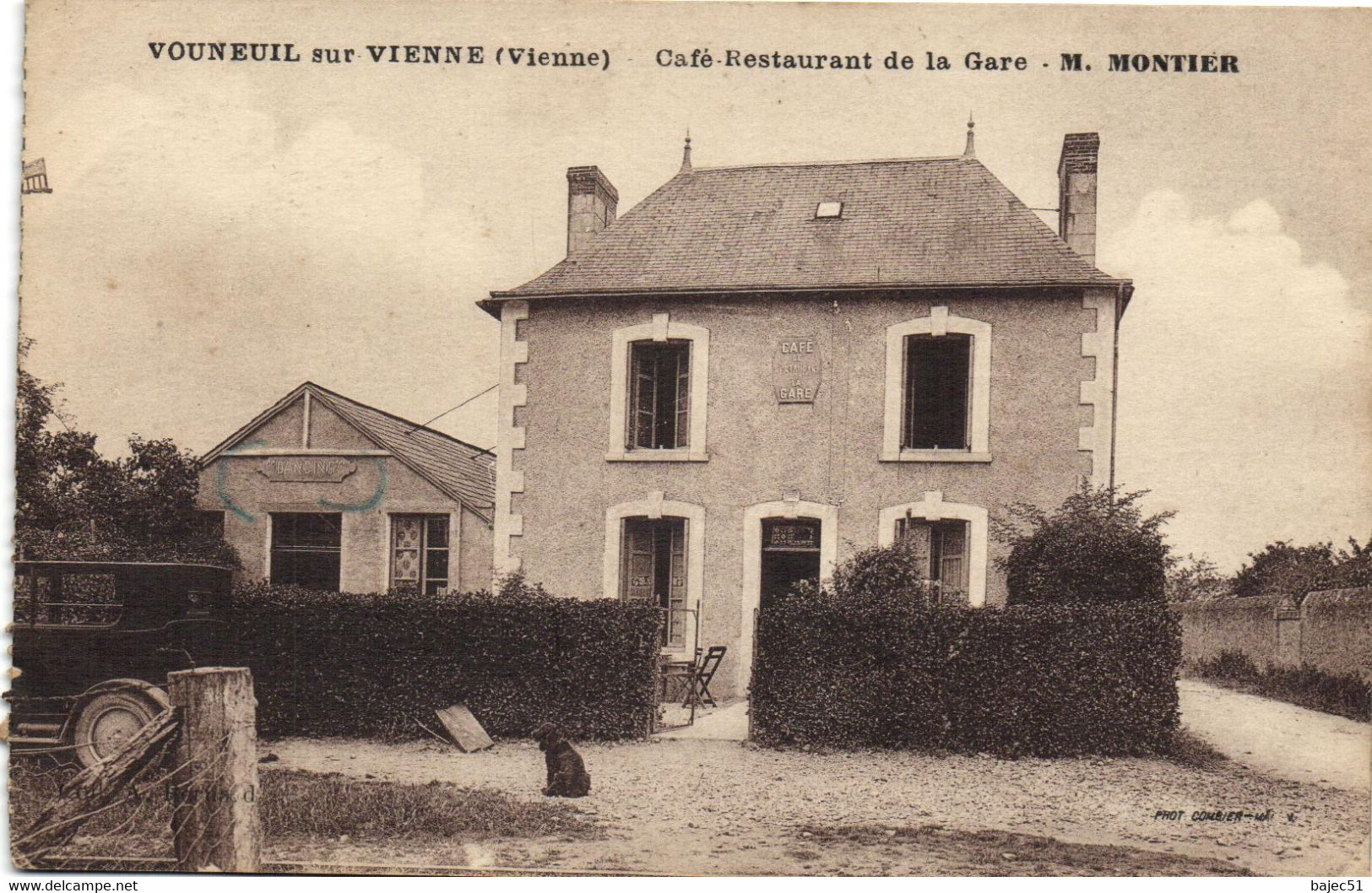 Vouneuil sur Vienne - Café restaurant de la gare