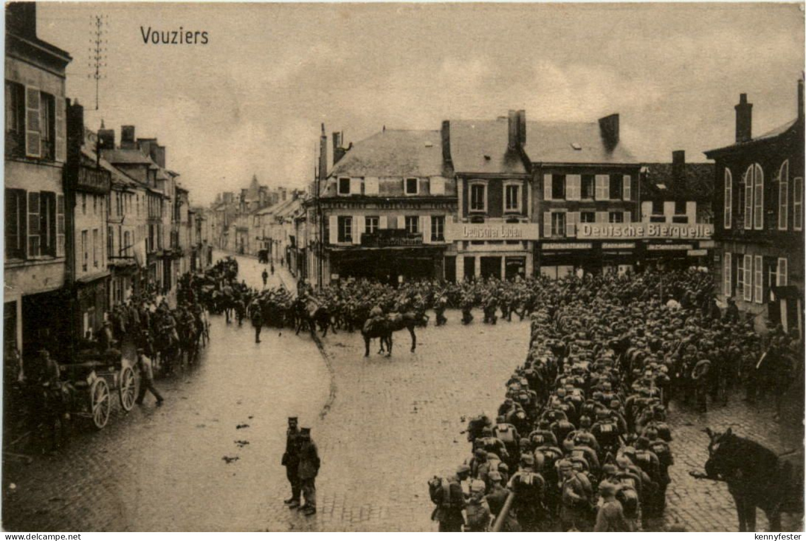 Vouziers - Feldpost Minenwerfer Kompanie