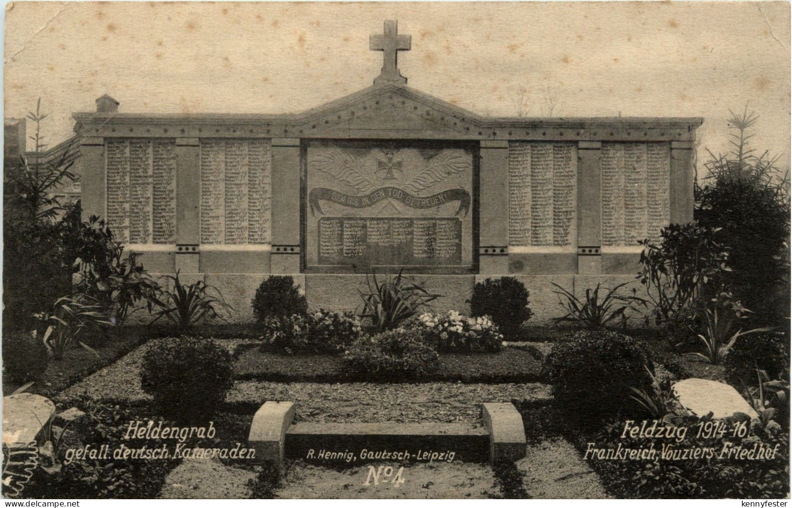 Vouziers - Heldengrab - Feldpost