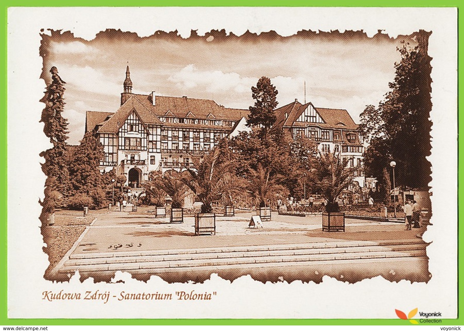 voyo POLAND KUDOWA ZDROJ (Bad Kudowa) Sanatorium POLONIA 1997 Unused