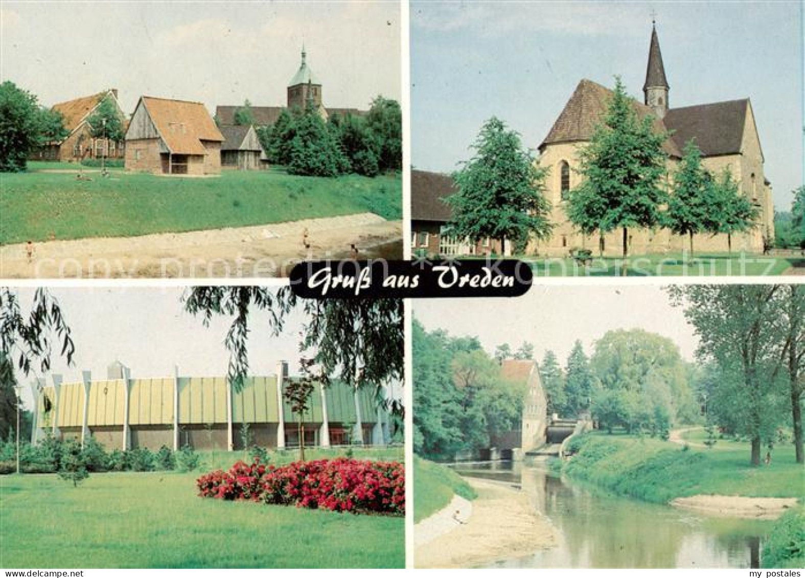 Vreden Hotel Gaststaette Zum Moewenparadies Kirche Park