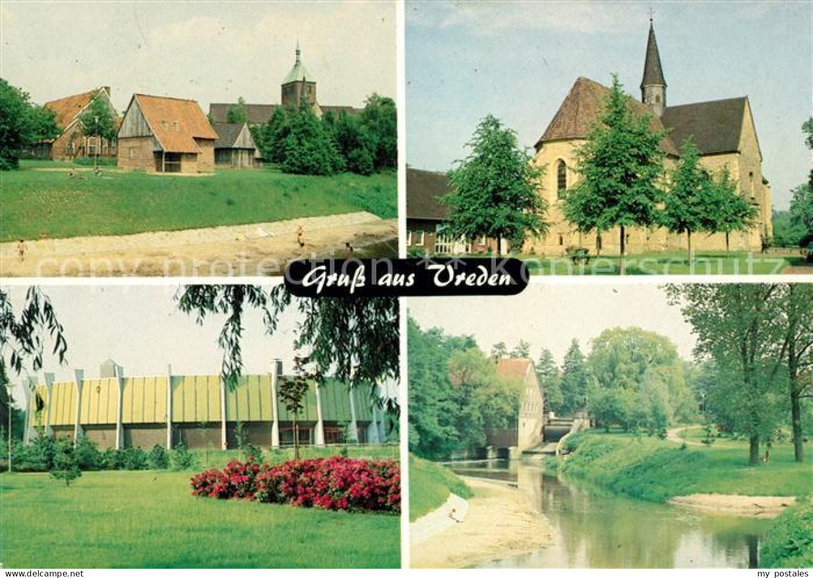 Vreden Teilansichten Kirche