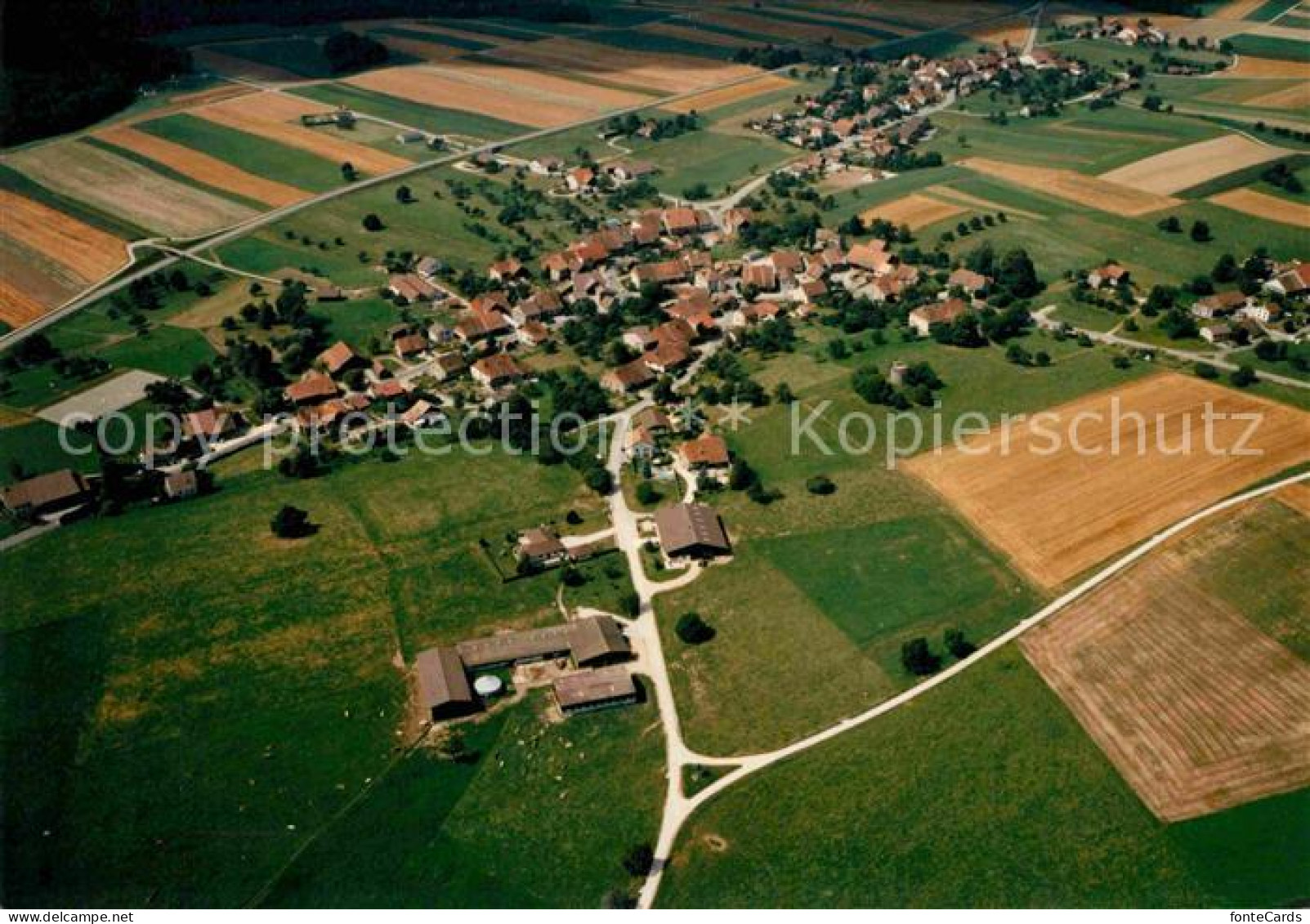 Vuarrens Fliegeraufnahme