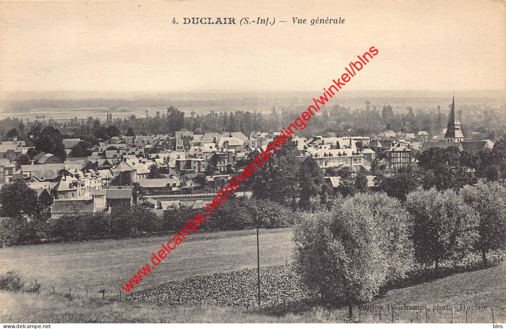 Vue générale - Duclair - (76) Seine Maritime