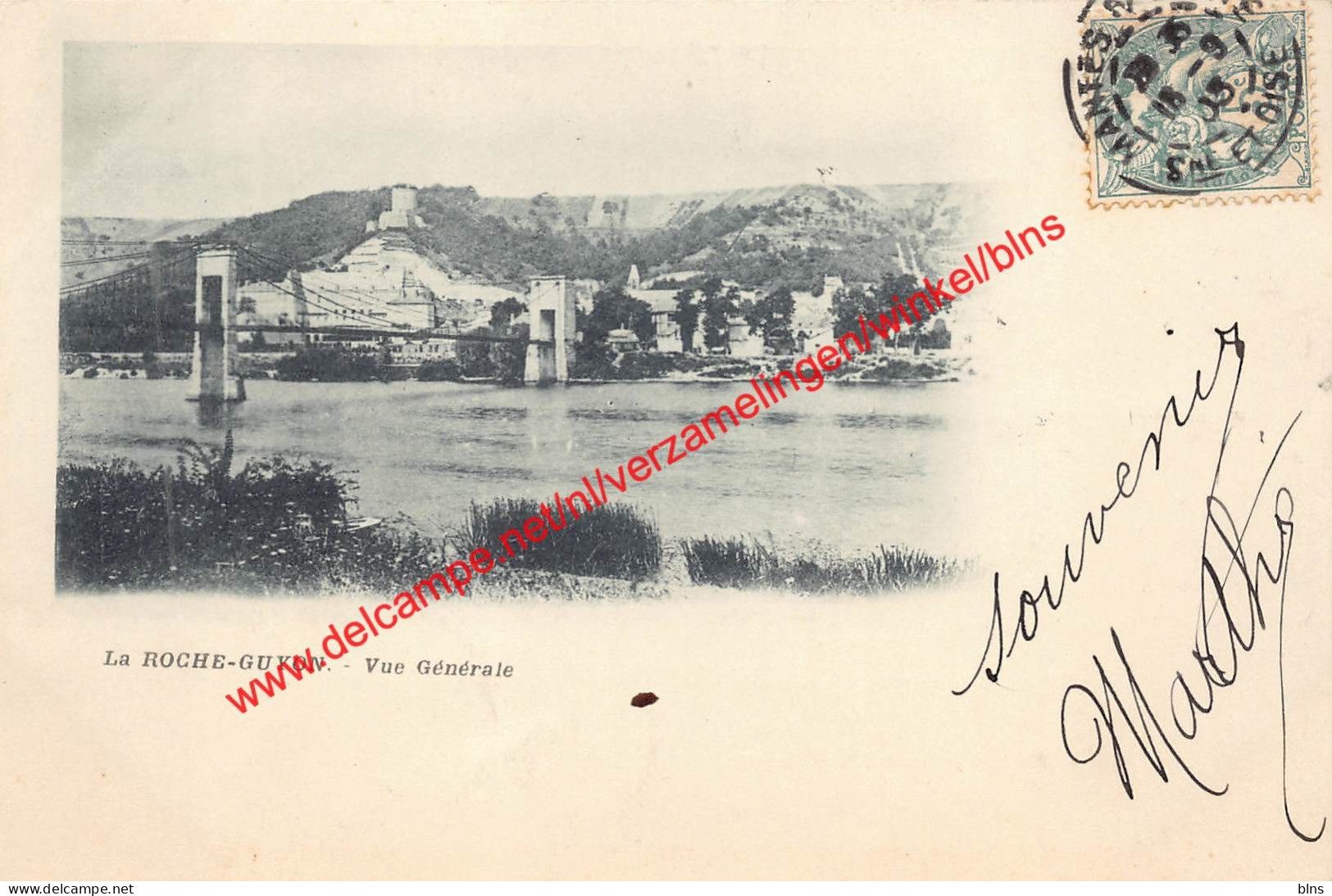 Vue générale - La Roche Guyon - (95) Val d'Oise