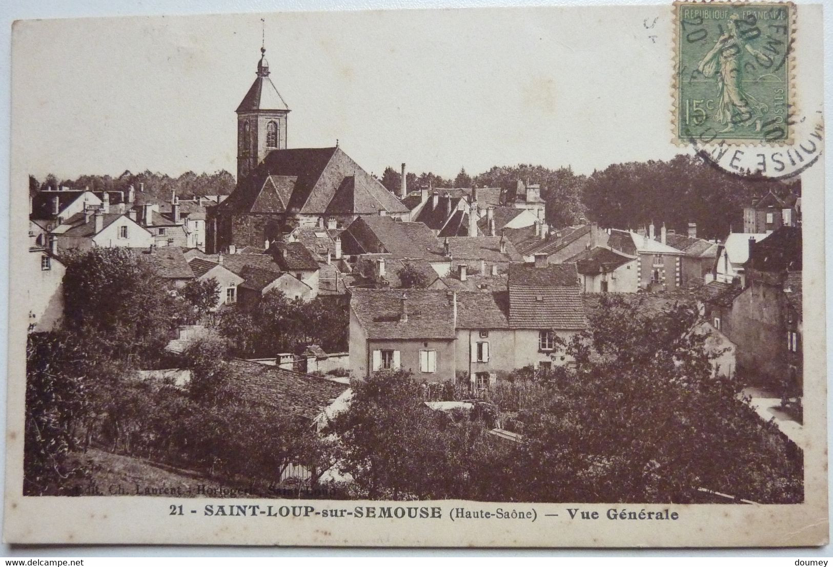 VUE GÉNÉRALE - SAINT-LOUP sur SEMOUSE