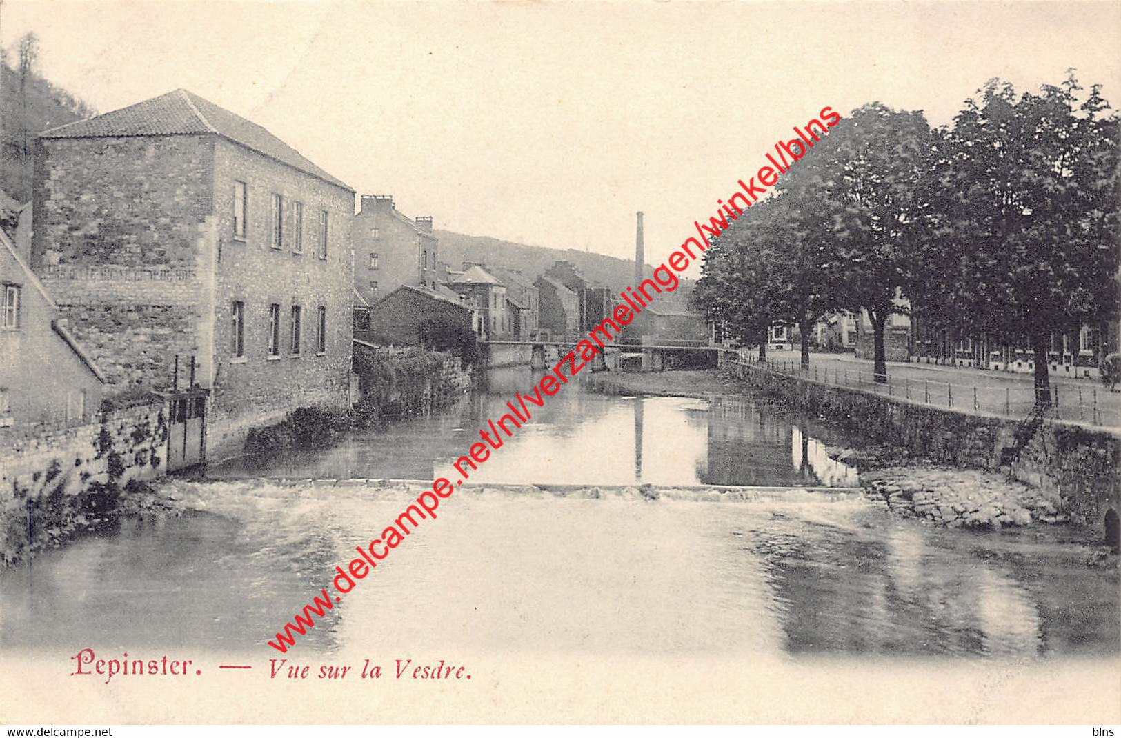 Vue sur la Vesdre - Pepinster