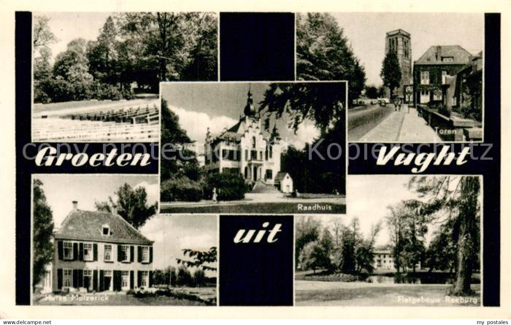 Vught NL Park Huize Muizerick Toren Flatgebouw Reeburg