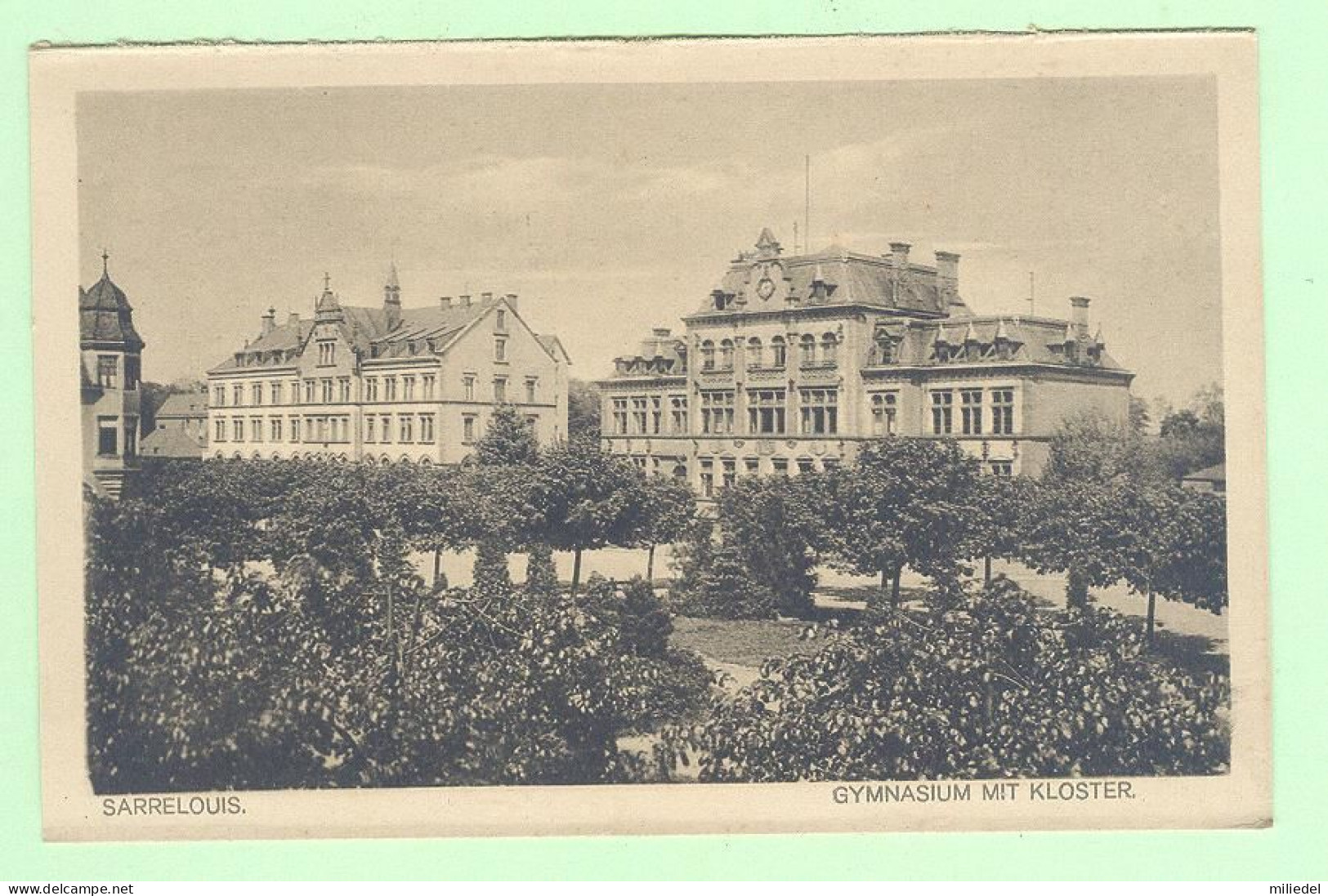 W1492 - ALLEMAGNE - SARRELOUIS - Kreis Saarlouis - Gymnasium mit Kloster