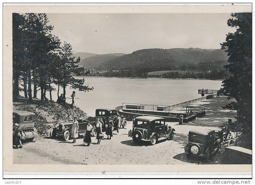 W687/C P A  SAINT FERREOL (31)  LA DIGUE ET LE BASSIN