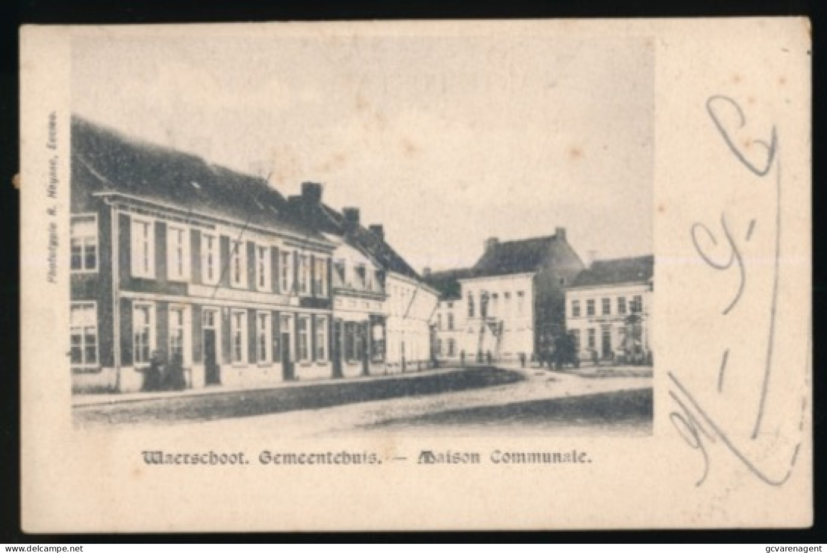 WAARSCHOOT    GEMEENTEHUIS.