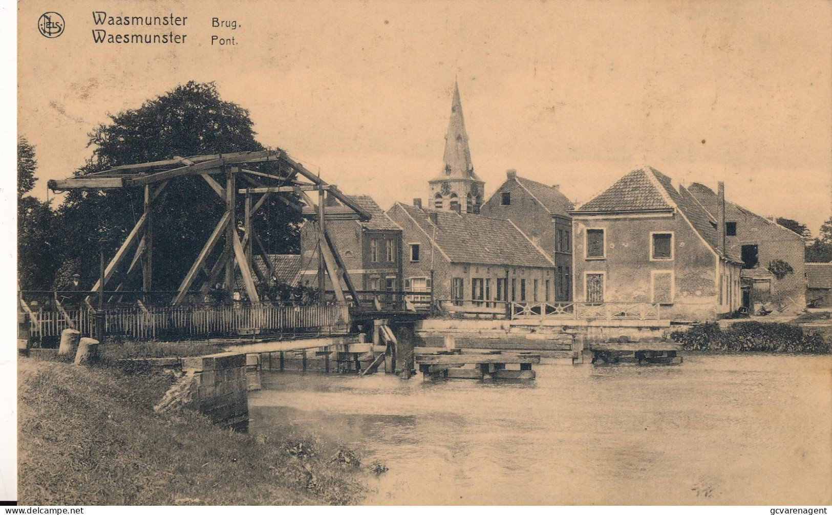 WAASMUNSTER   BRUG     ZIE AFBEELDINGEN