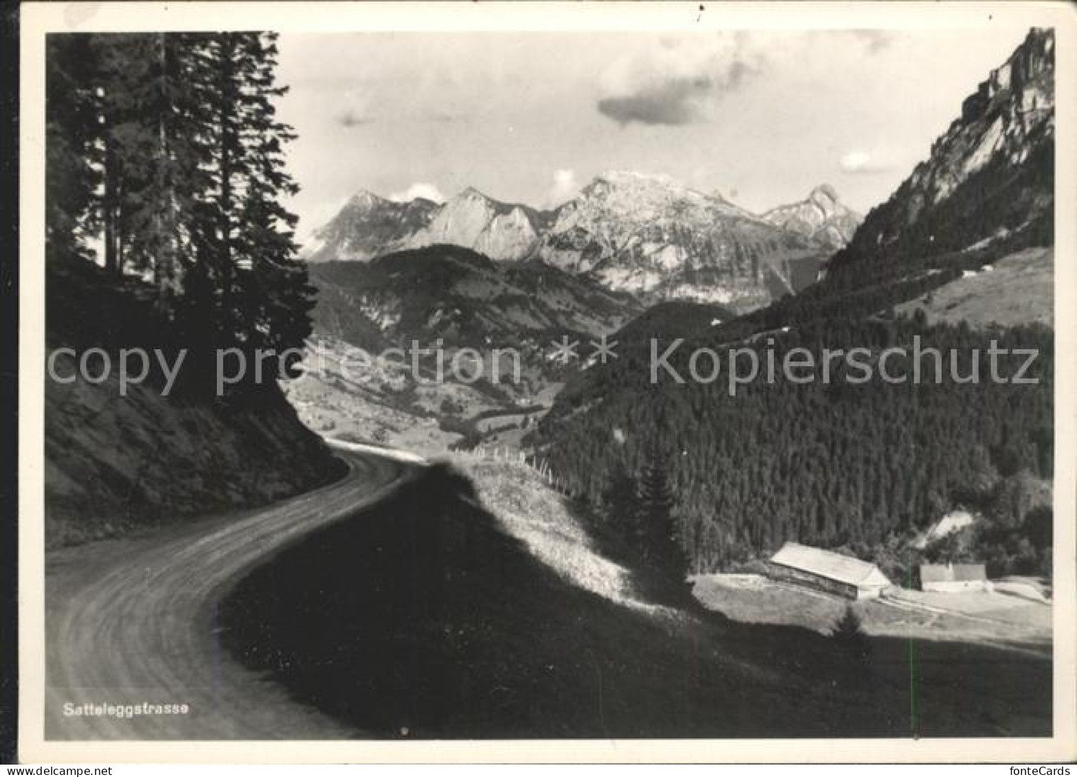 Waegitalersee Satteleggstrasse Sihlsee