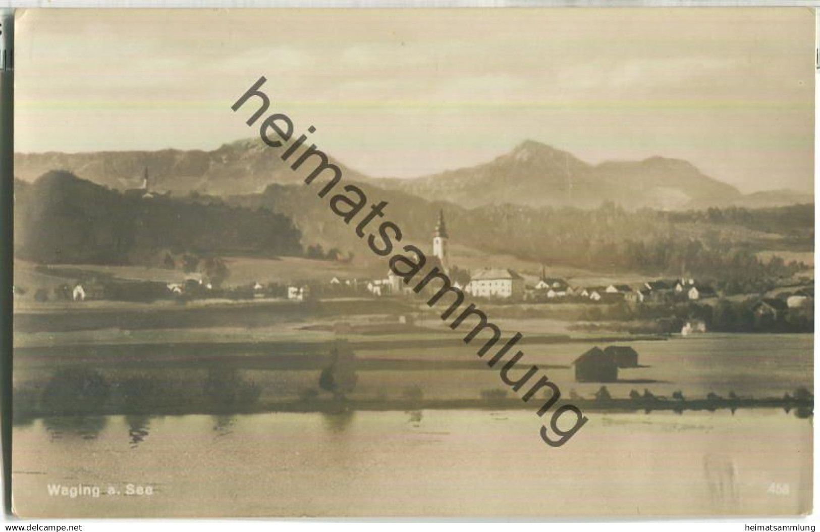 Waging am See - Foto-Ansichtskarte - Verlag Franz Schrott Waging