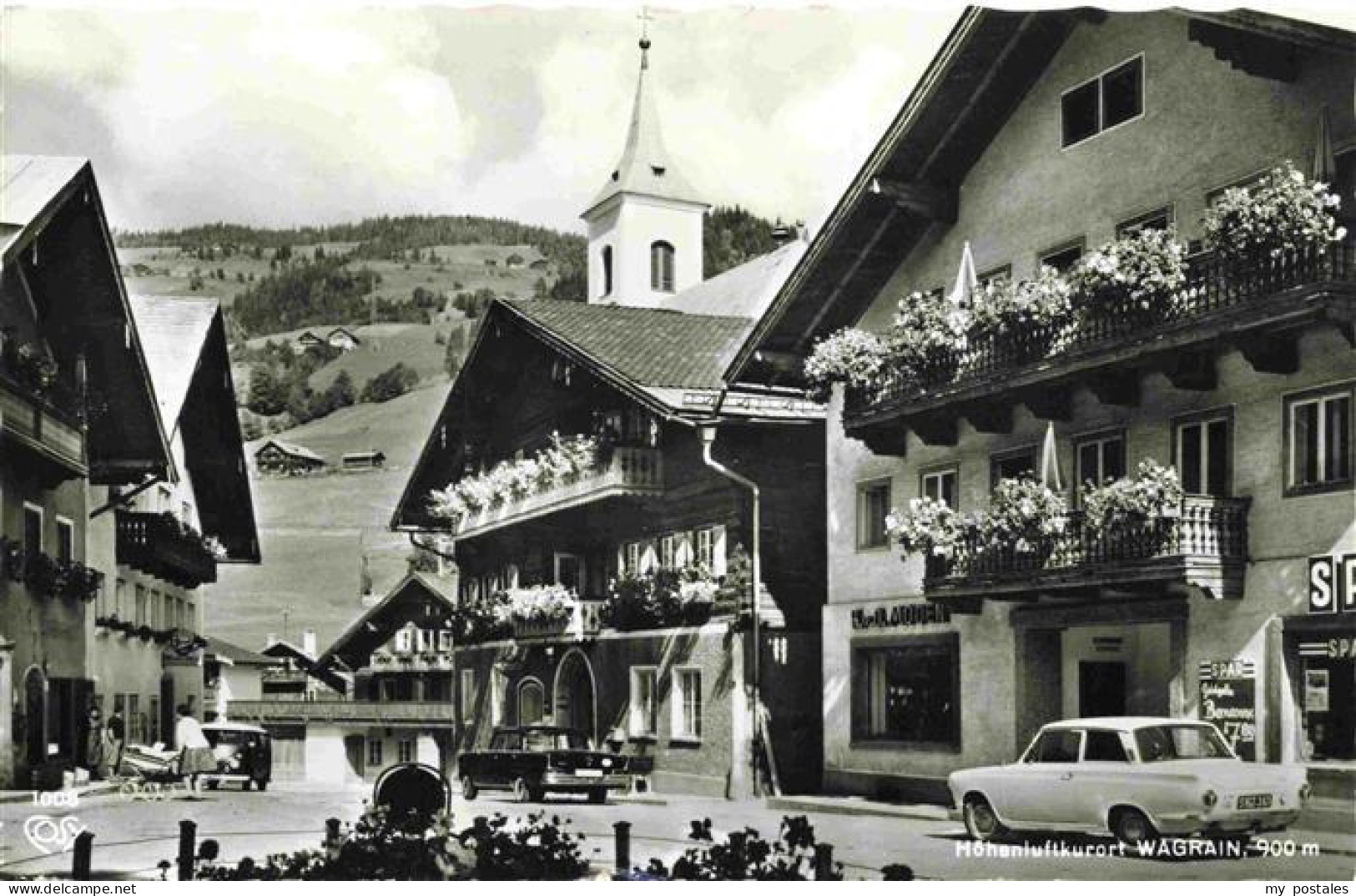 Wagrain  Salzburg AT Ortspartie