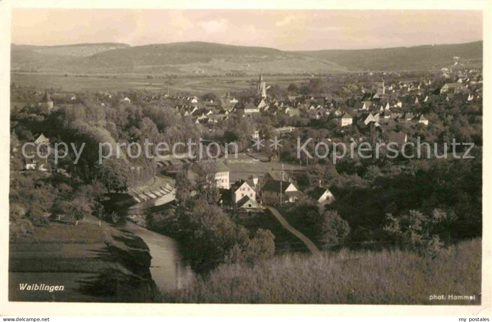 Waiblingen Rems Panorama