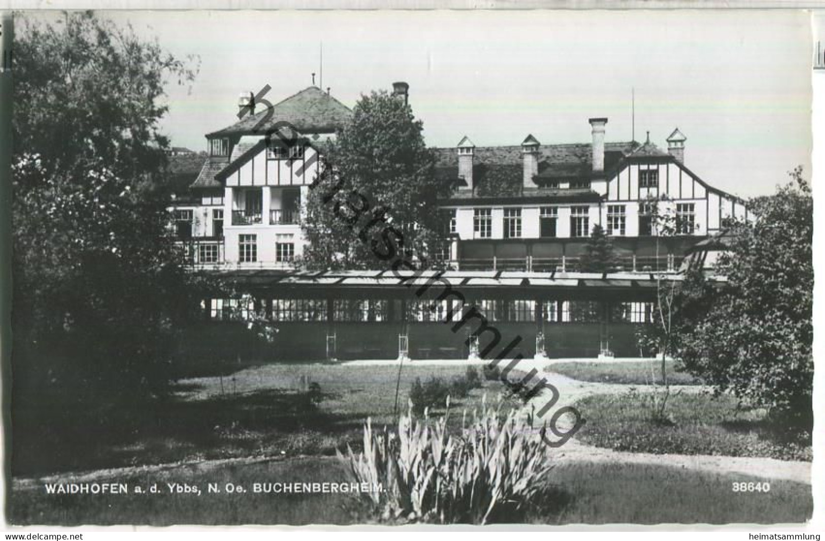 Waidhofen an der Ybbs - Buchenbergheim - Foto-Ansichtskarte - Verlag R. Ledermann Wien