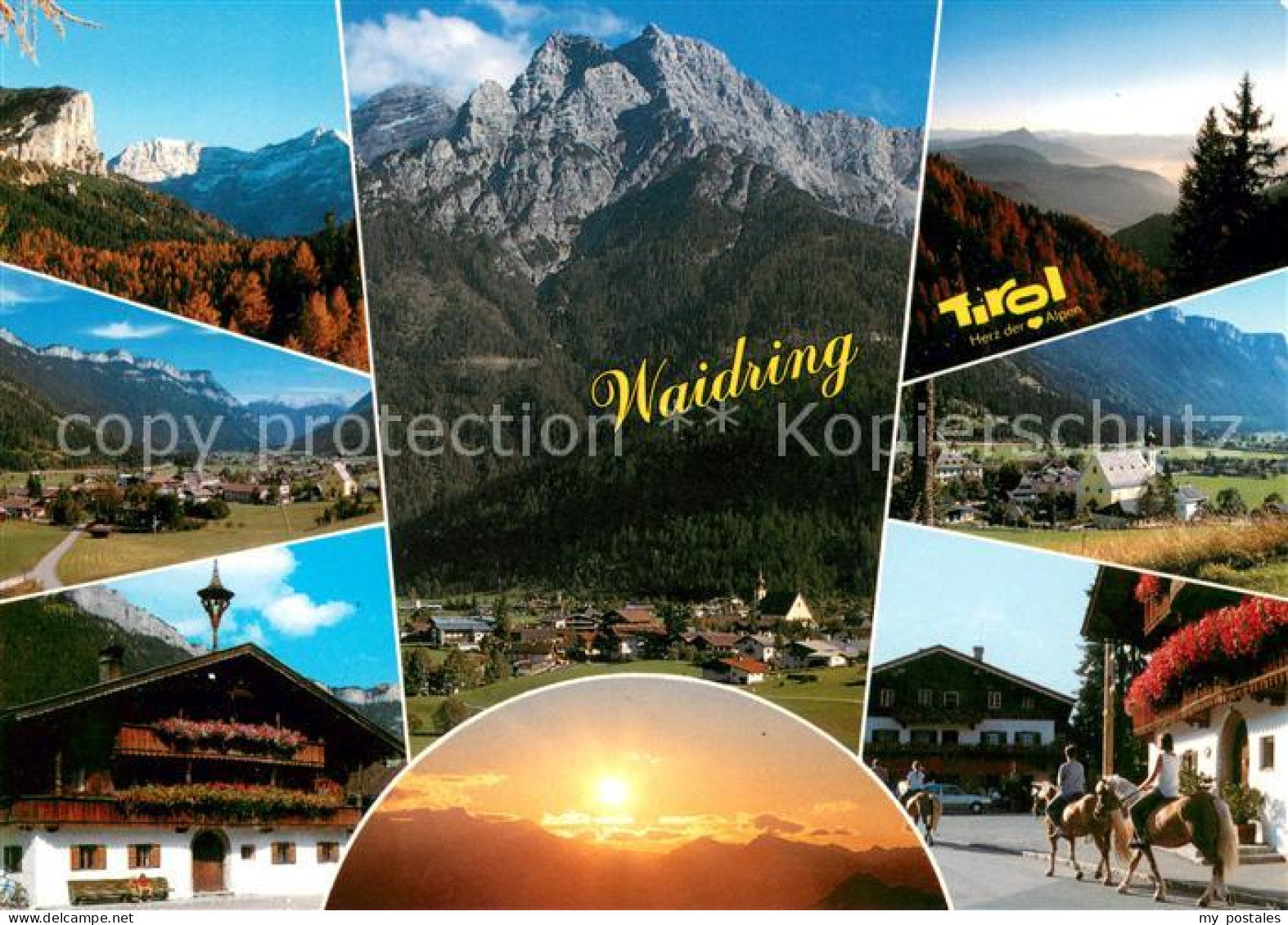 Waidring Tirol Teilansichten