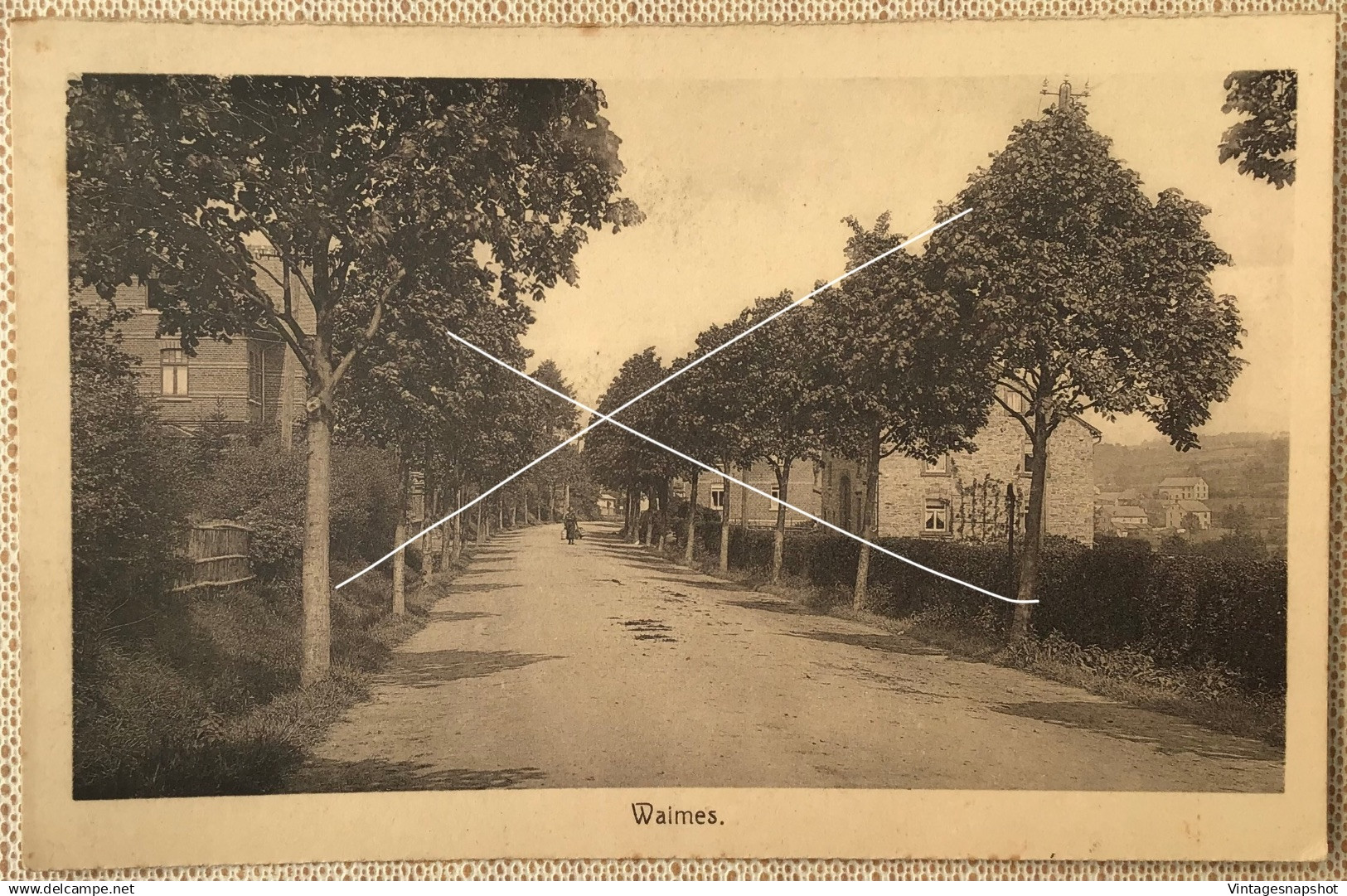 WAIMES WEISMES CP édit Delputz postée en 1928