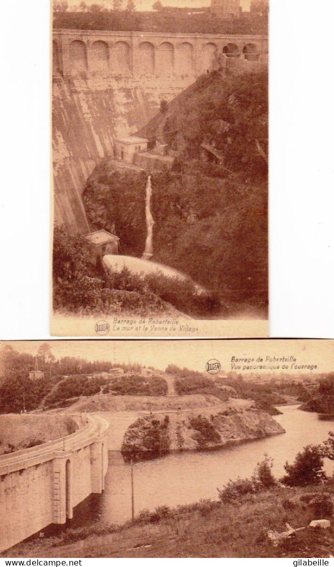 Waimes Weismes - Robertville - le barrage - lot 2 CARTES