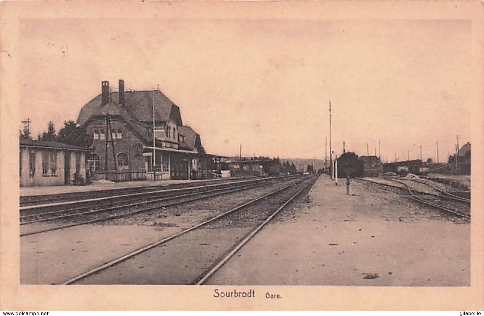 Waimes - Weismes - SOURBRODT - la gare