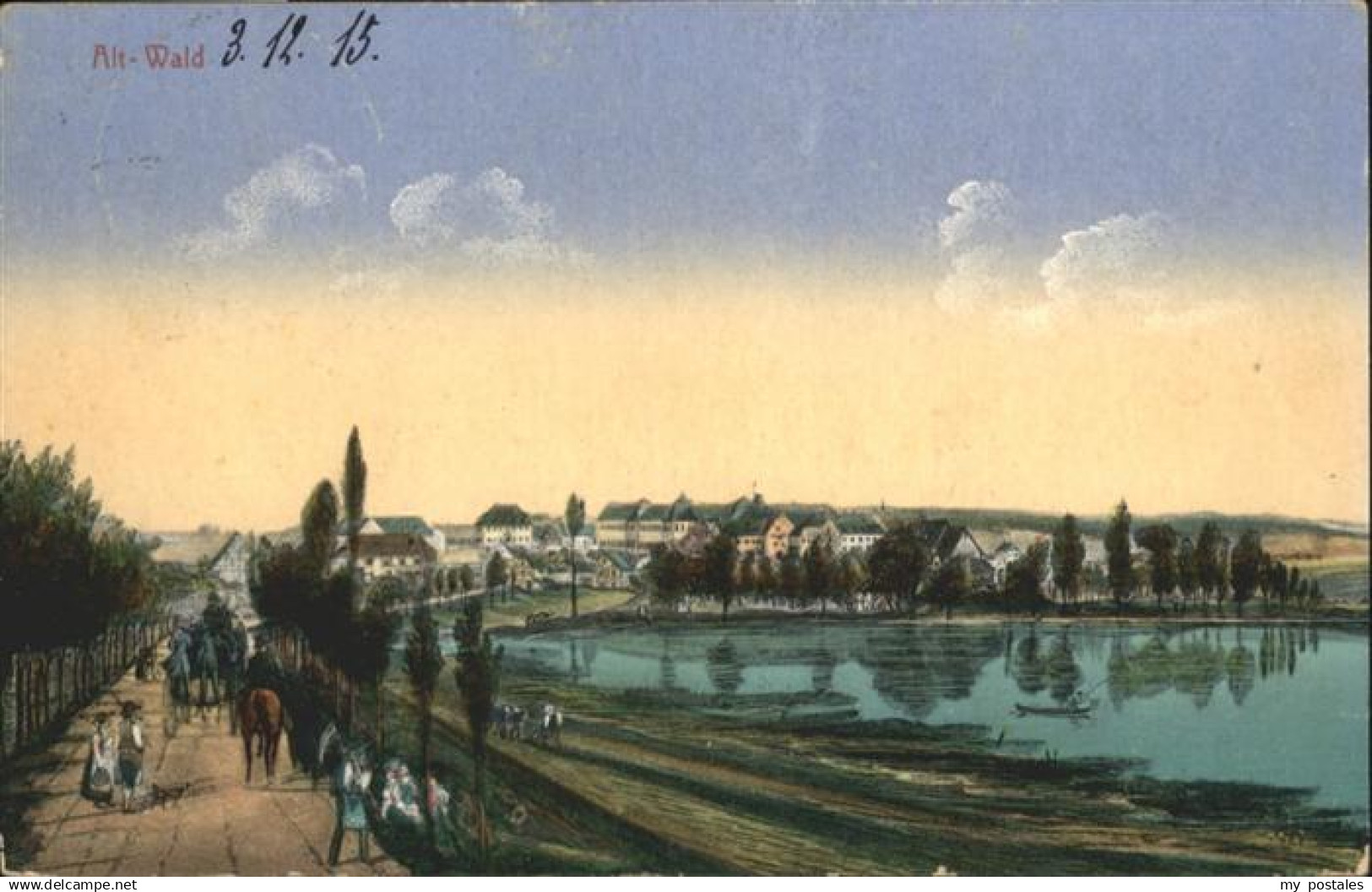 Wald Alt-Wald 1915