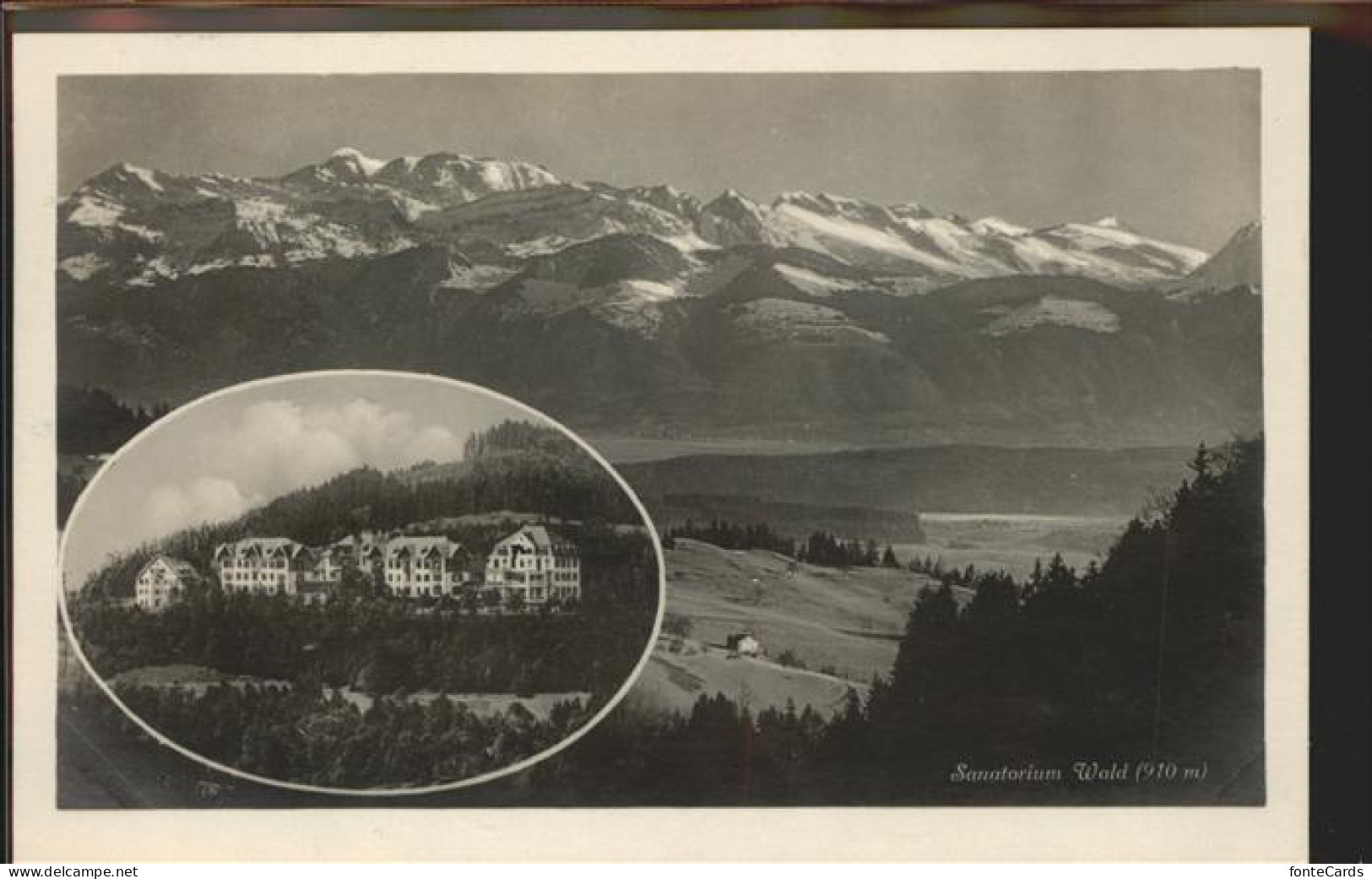 Wald AR Vorderland Sanatorium Wald