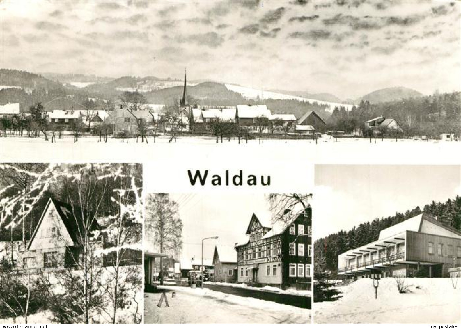 Waldau Hildburghausen Panorama Teilansichten