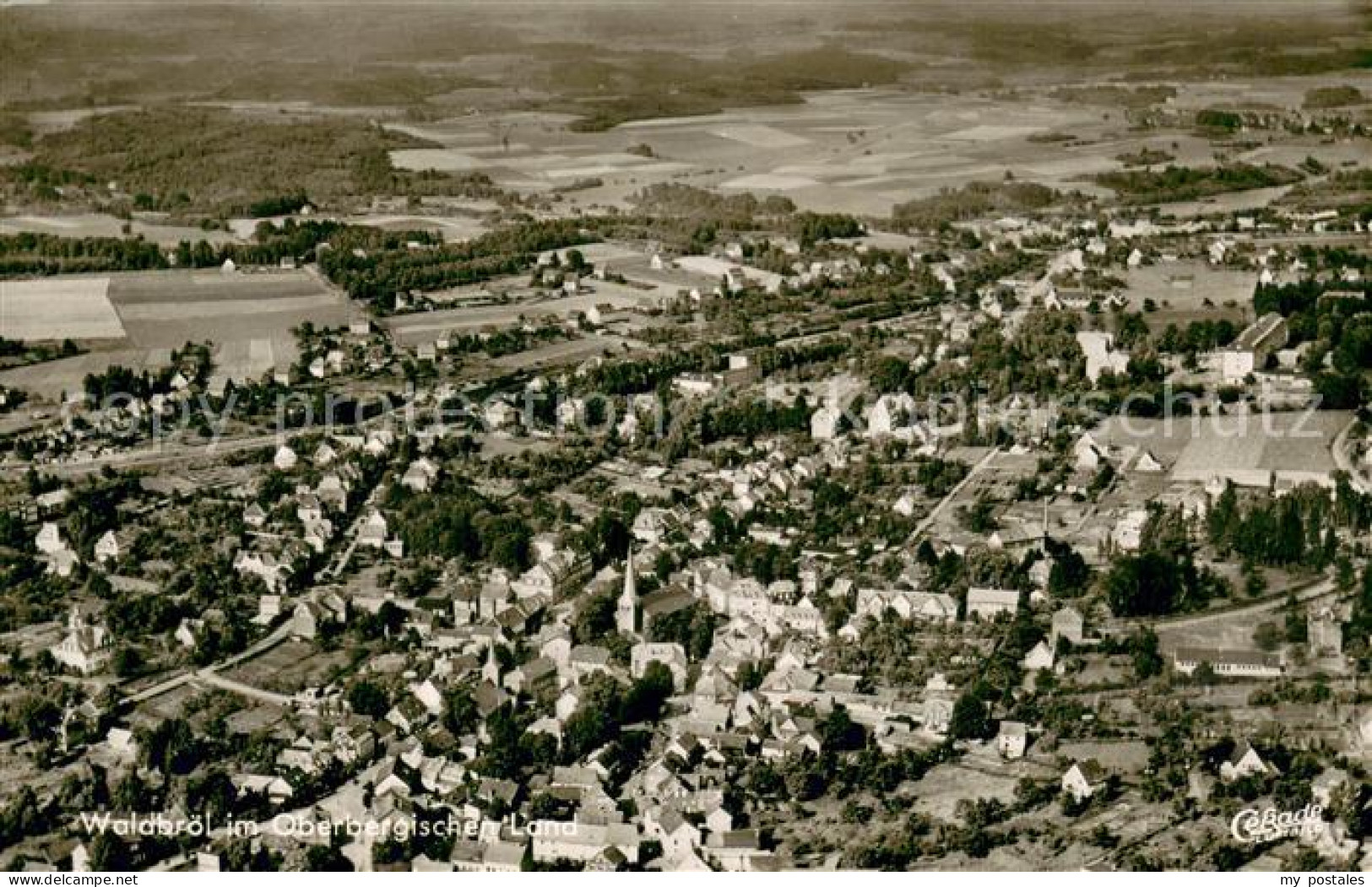Waldbroel Fliegeraufnahme