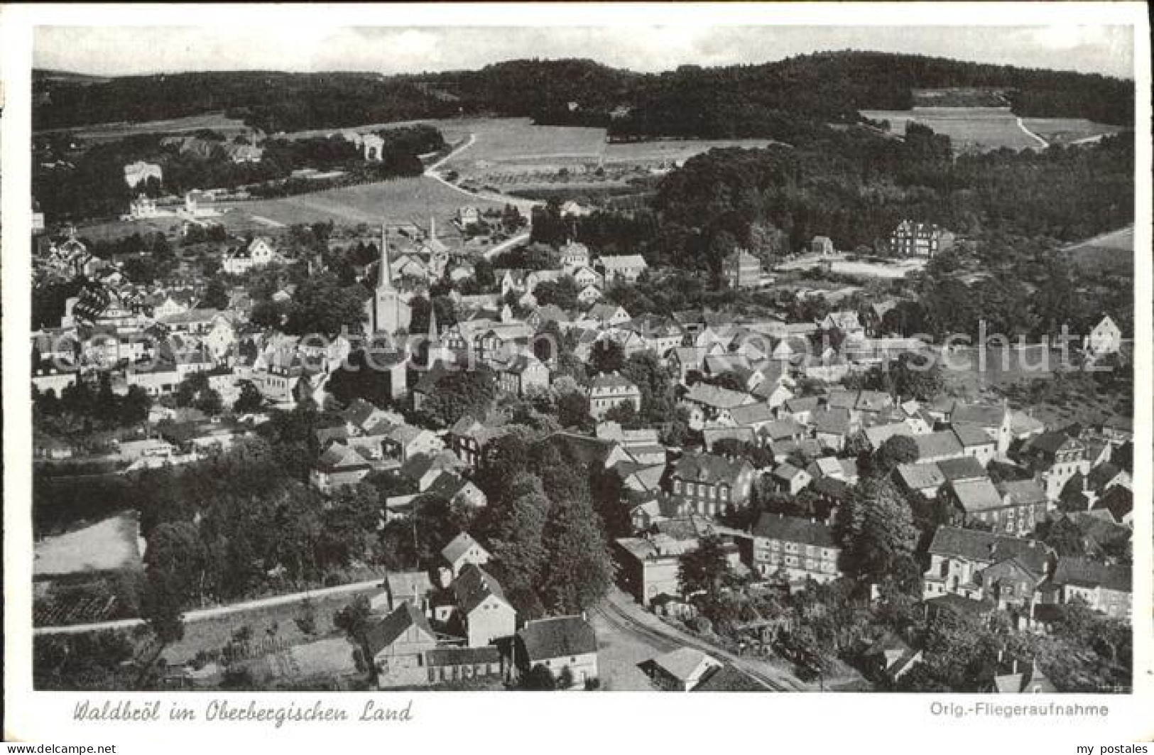 Waldbroel Luftaufnahme