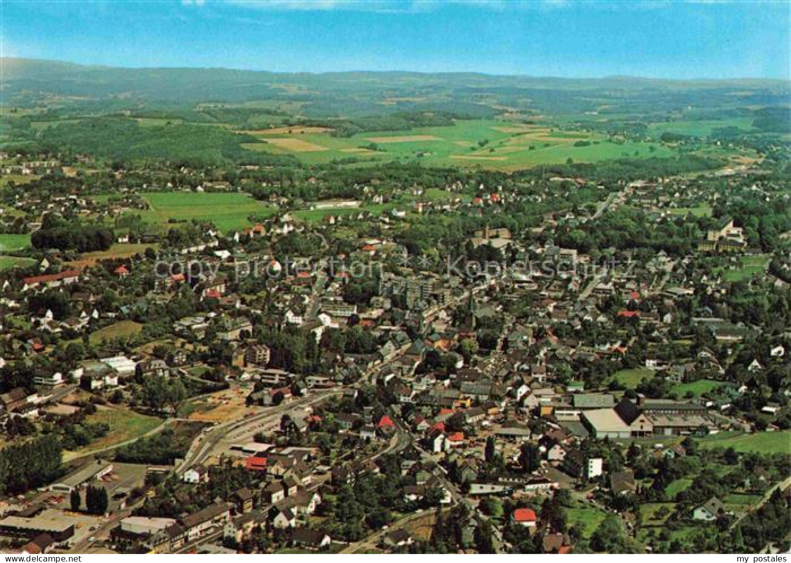 Waldbroel NRW Fliegeraufnahme