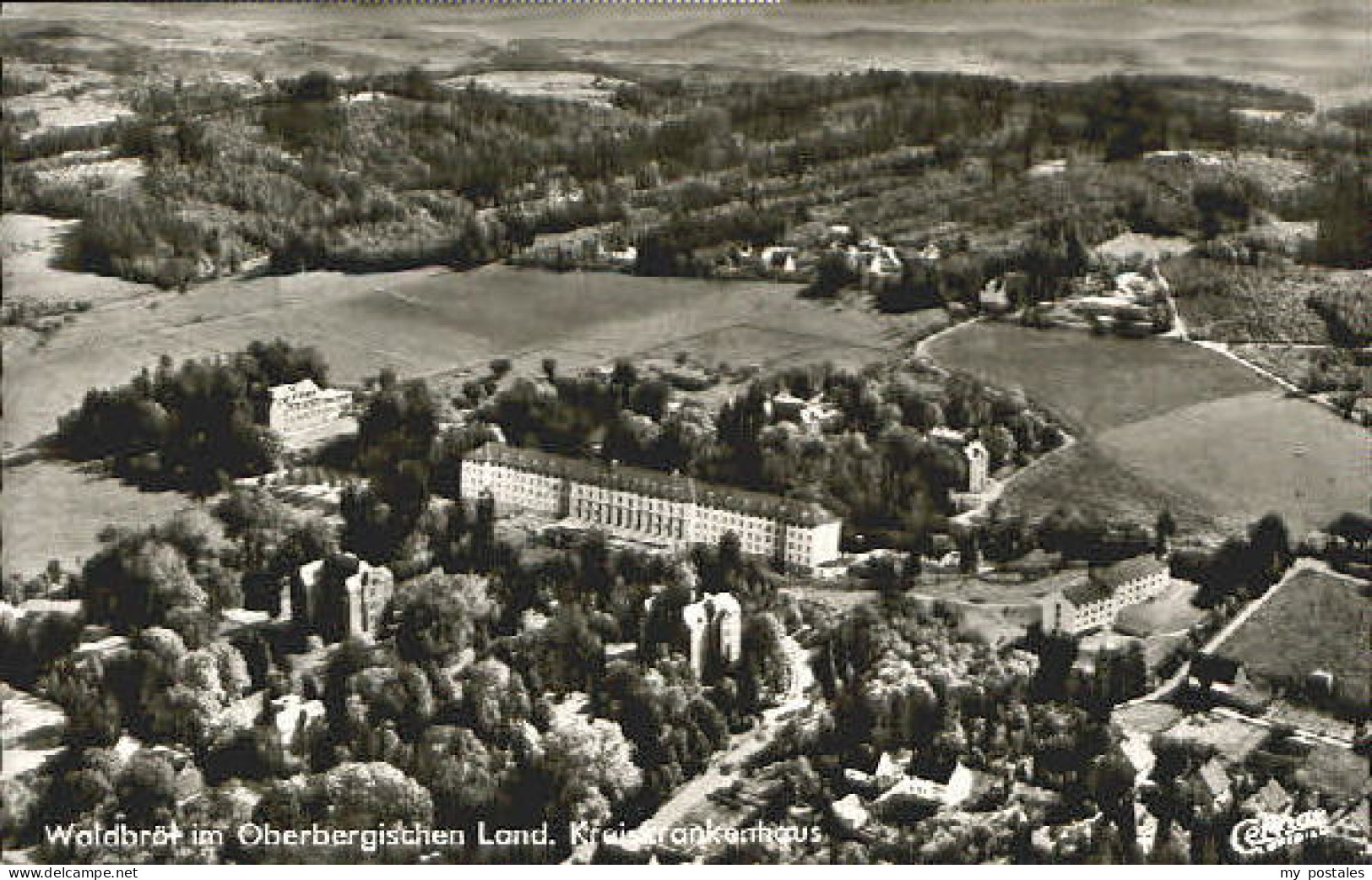 Waldbroel rankenhaus Fliegeraufnahme