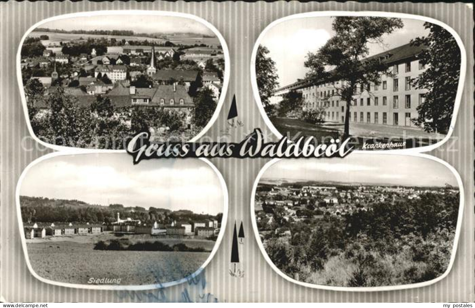 Waldbroel Total Krankenhaus Siedlung Panorama