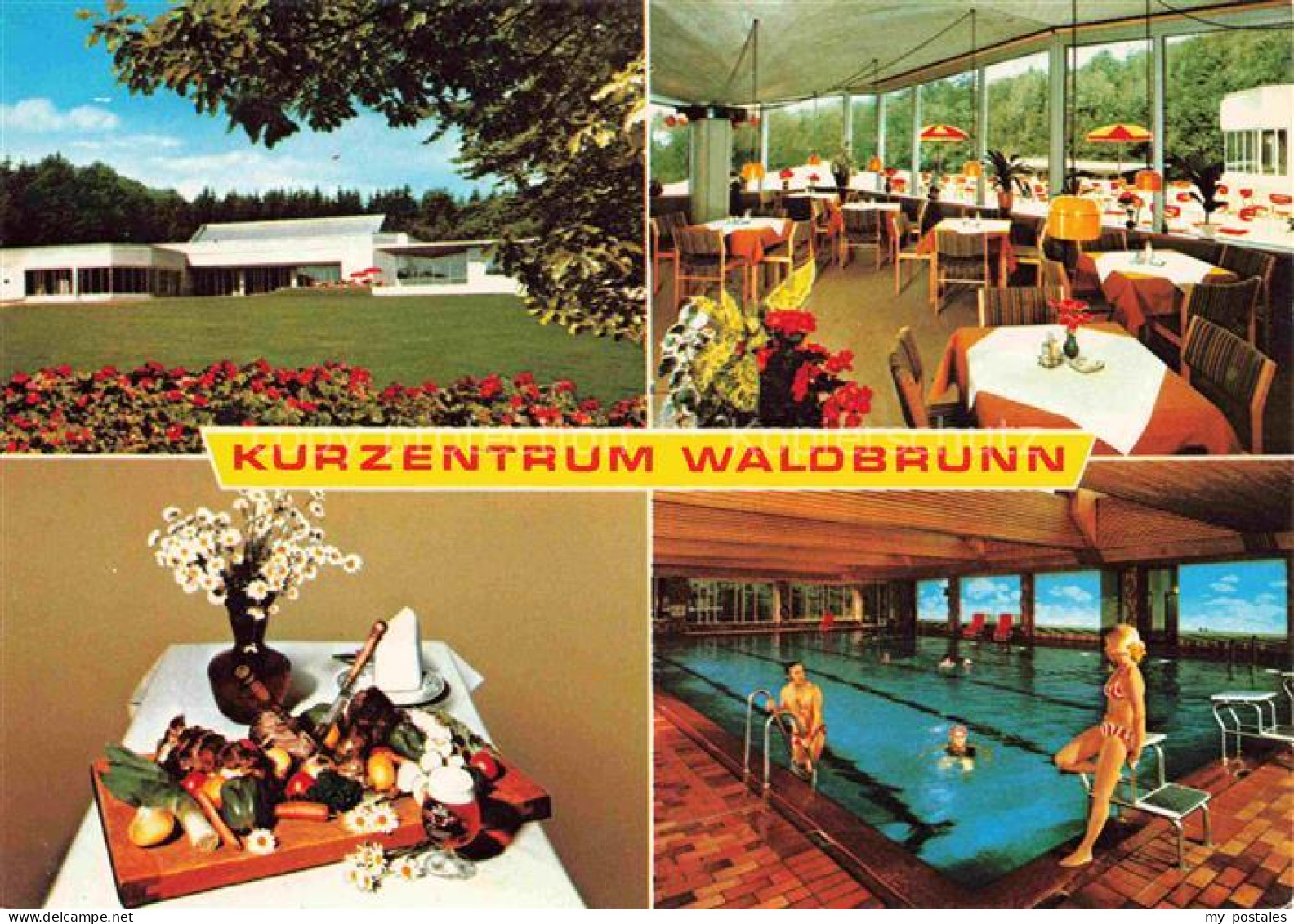 Waldbrunn Odenwald BW Kurzentrum Waldbrunn Gastraeume Hallenbad