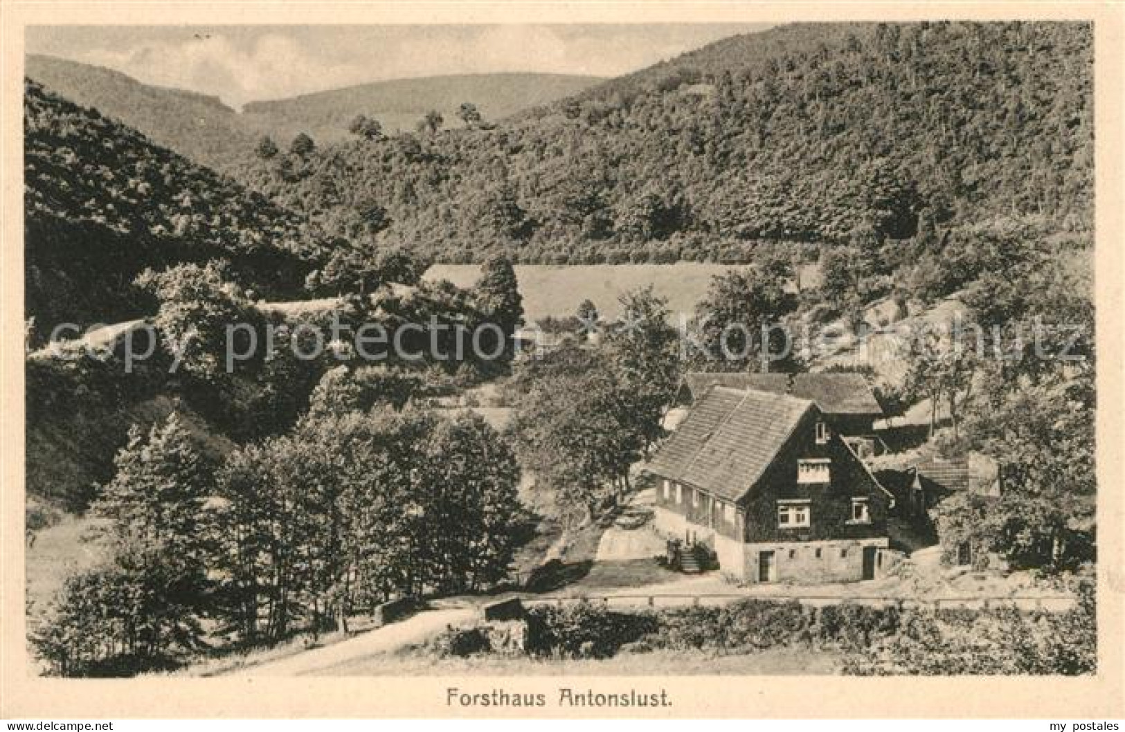 Waldbrunn Odenwald Forsthaus Antonslust