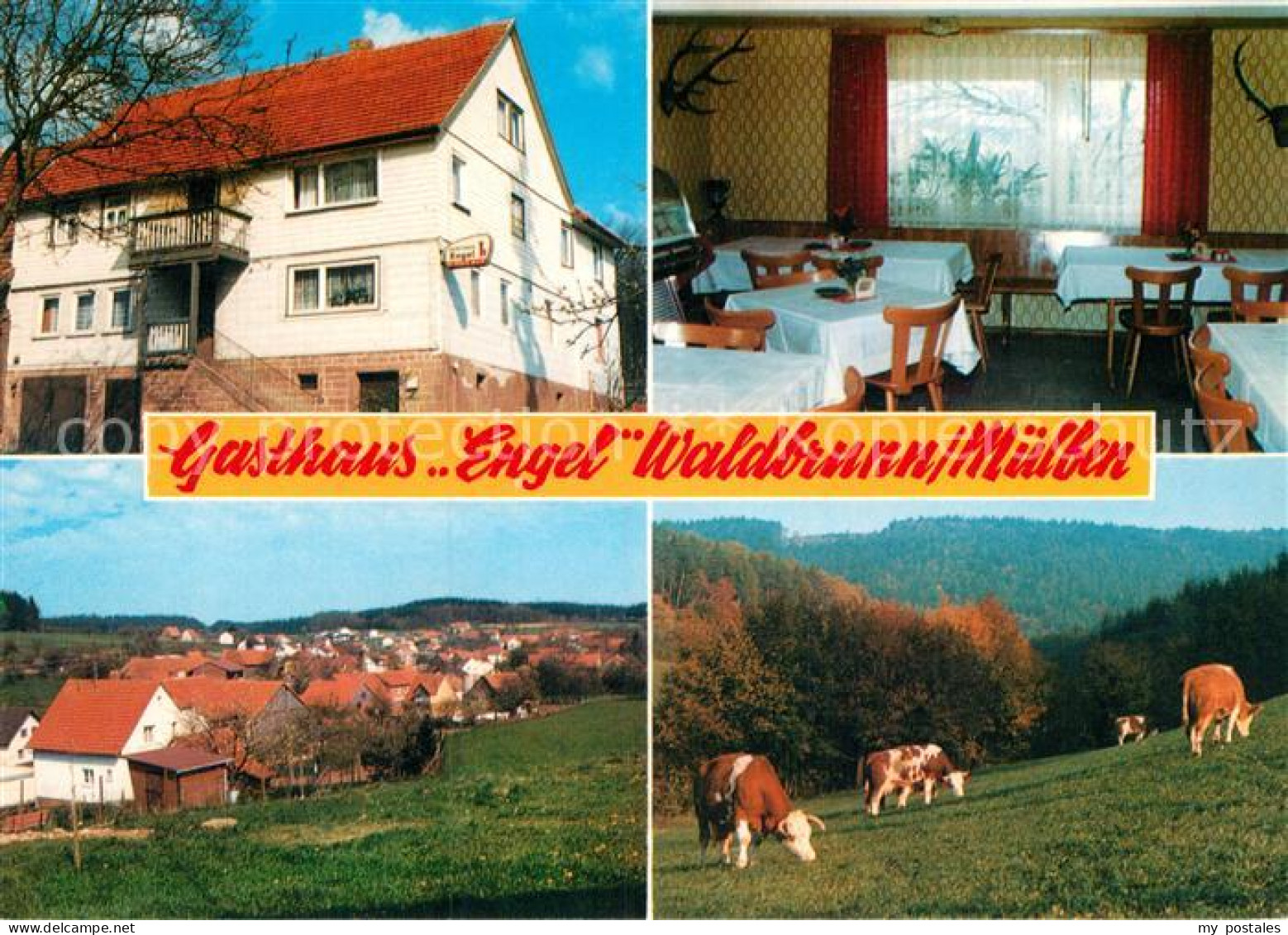 Waldbrunn Odenwald Gasthaus Engel