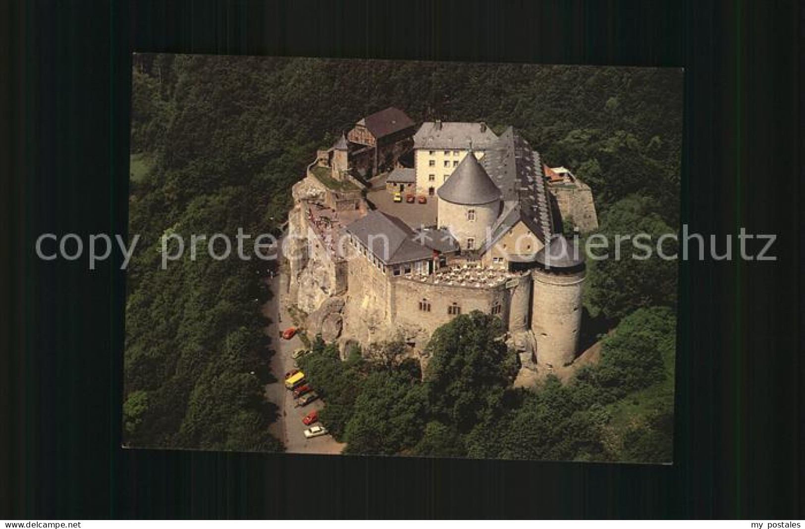 Waldeck Edersee Fliegeraufnahme Burghotel Schloss Waldeck
