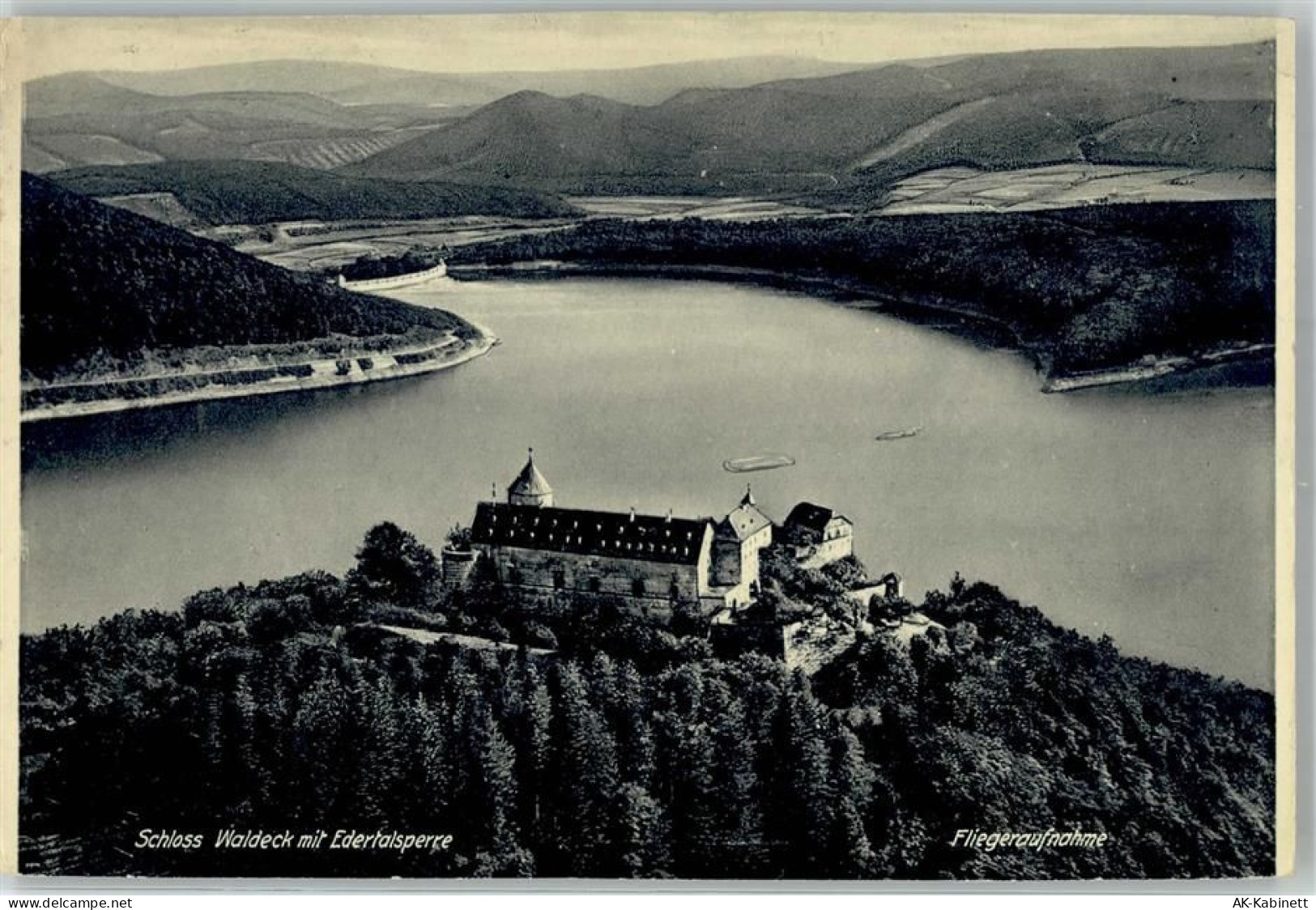 Waldeck Schloss - Fliegeraufnahme Schloss Waldeck Edertalsperre - 51659895