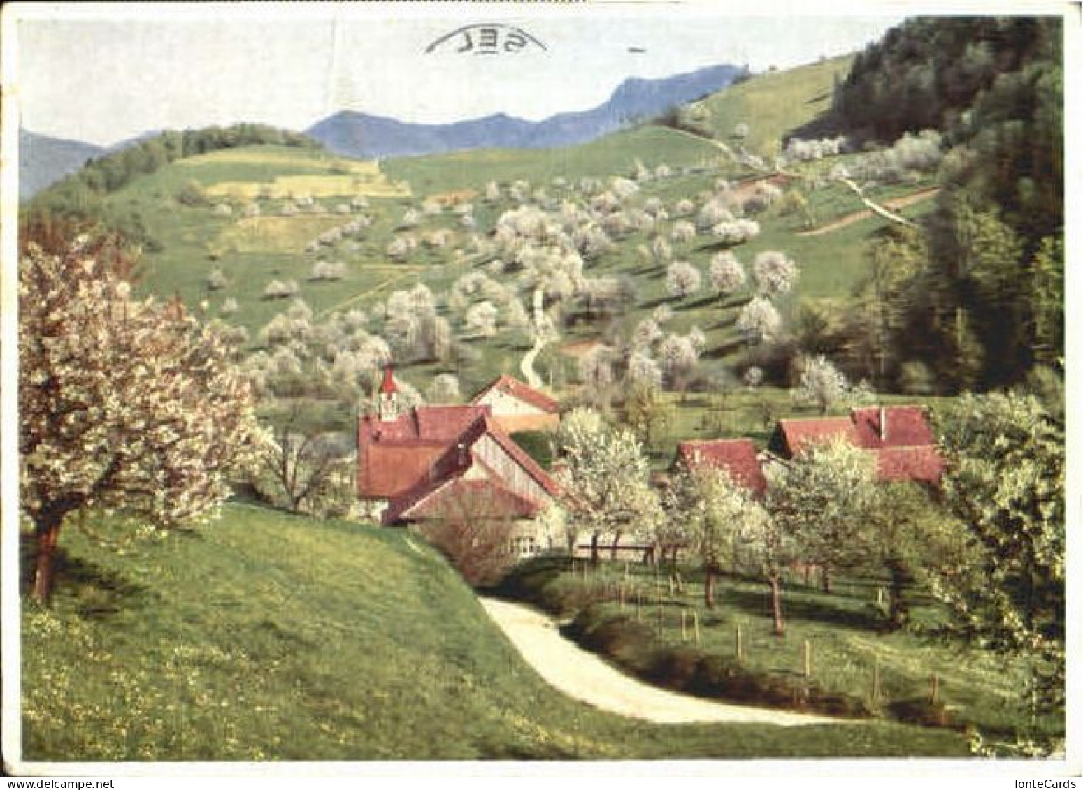 Waldenburg BL Baselbiet bei Waldenburg x 1959