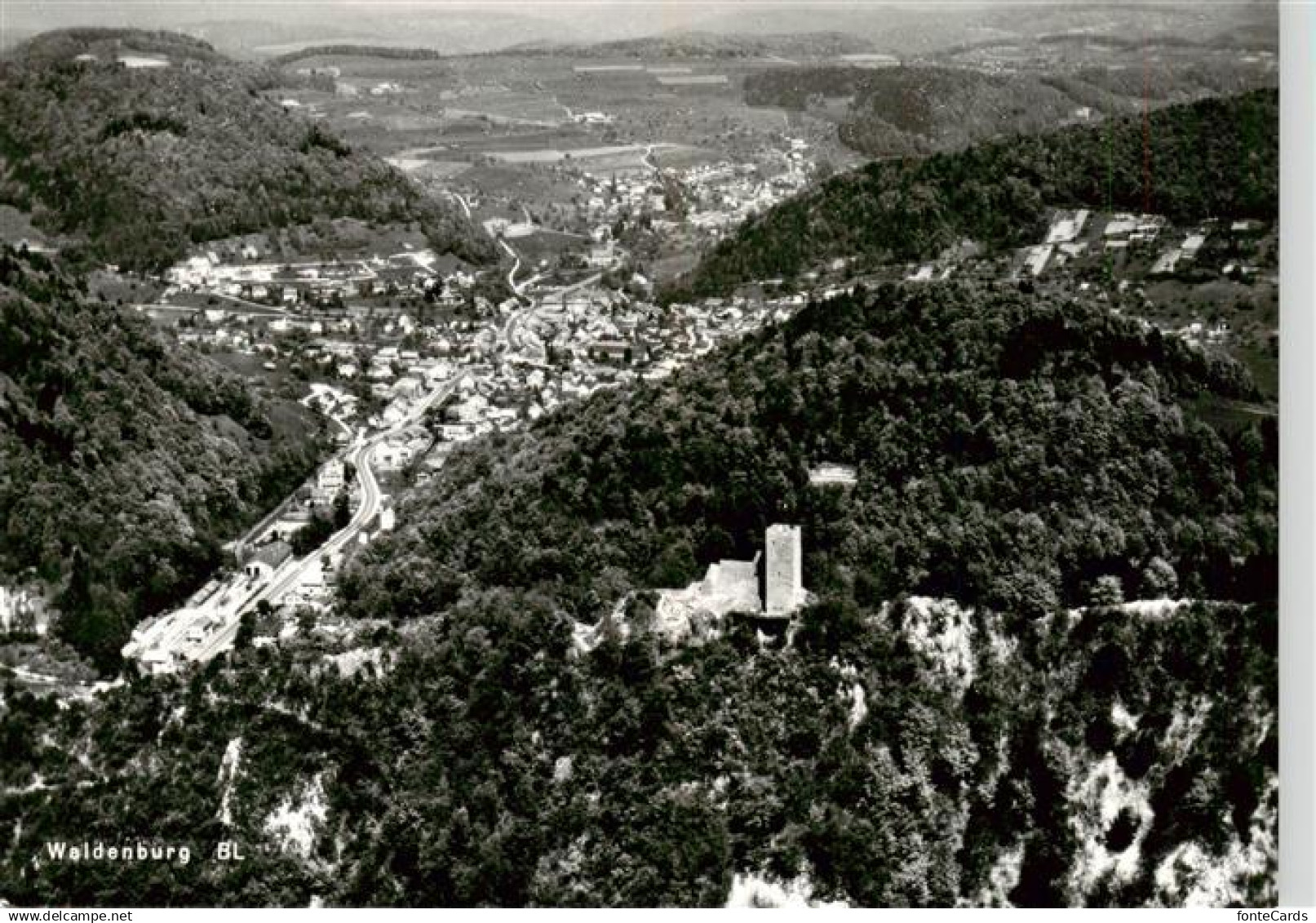 Waldenburg BL Fliegeraufnahme