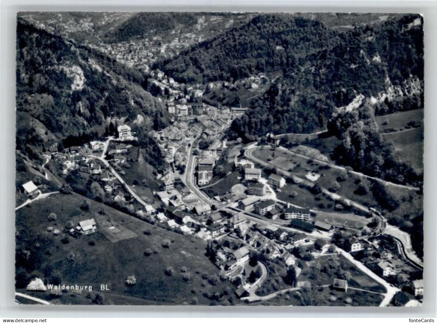 Waldenburg BL Waldenburg Fliegeraufnahme