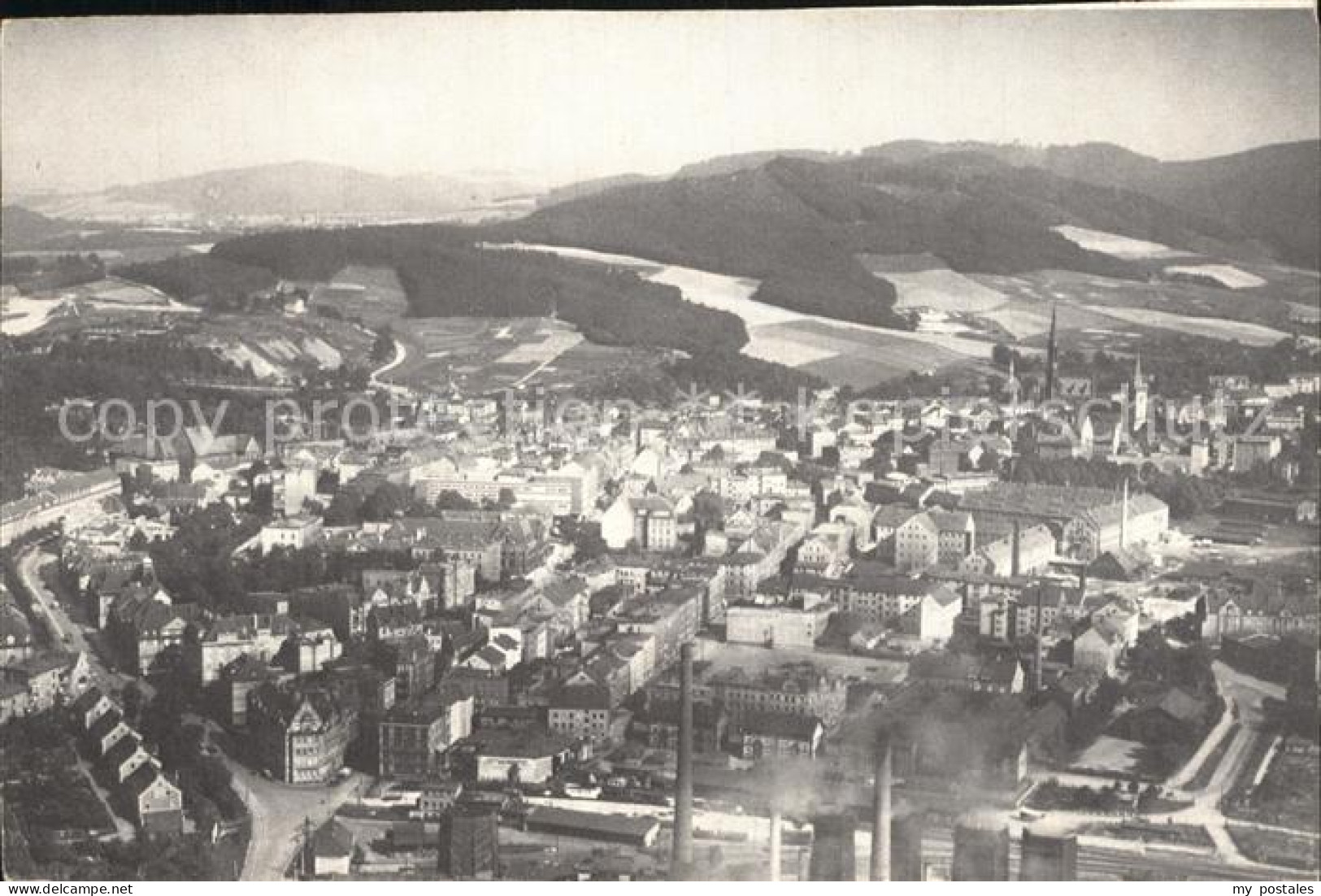 Waldenburg Sachsen Fliegeraufnahme