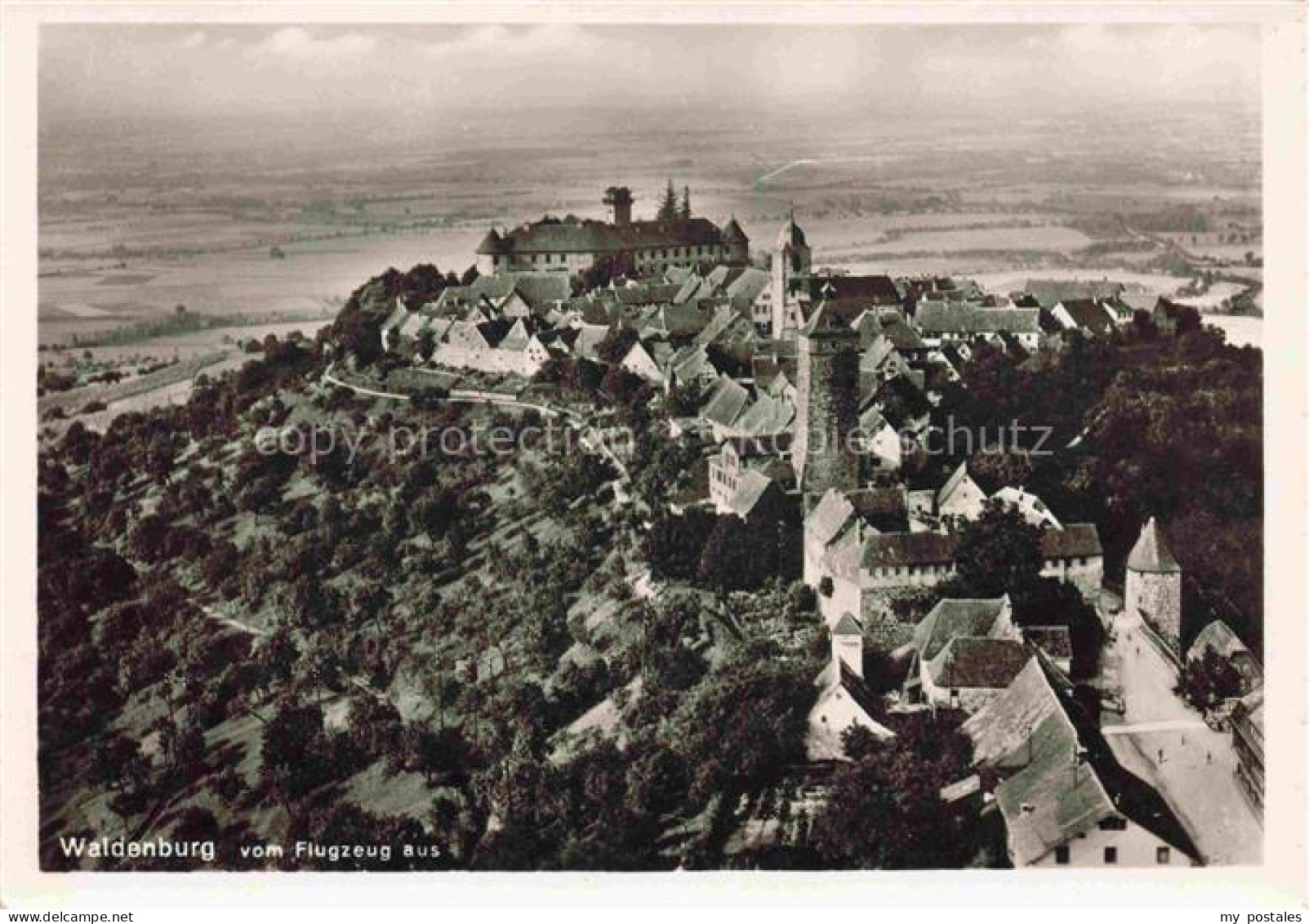 Waldenburg  Sachsen Fliegeraufnahme