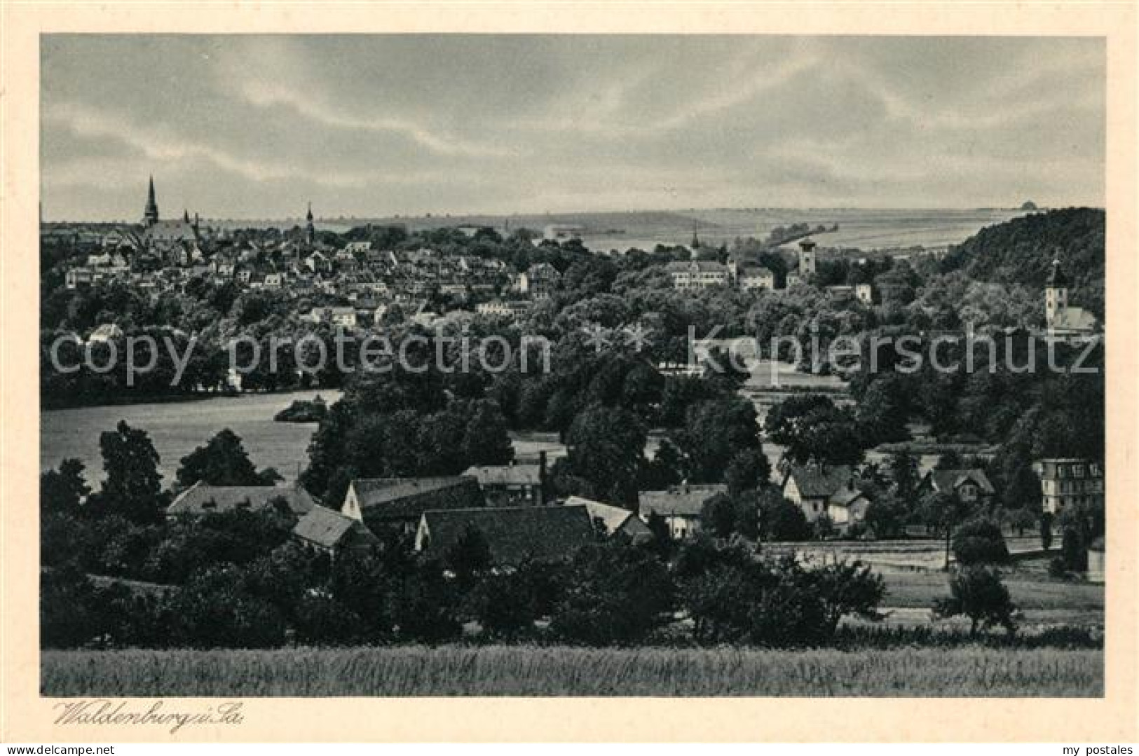 Waldenburg Sachsen Panorama