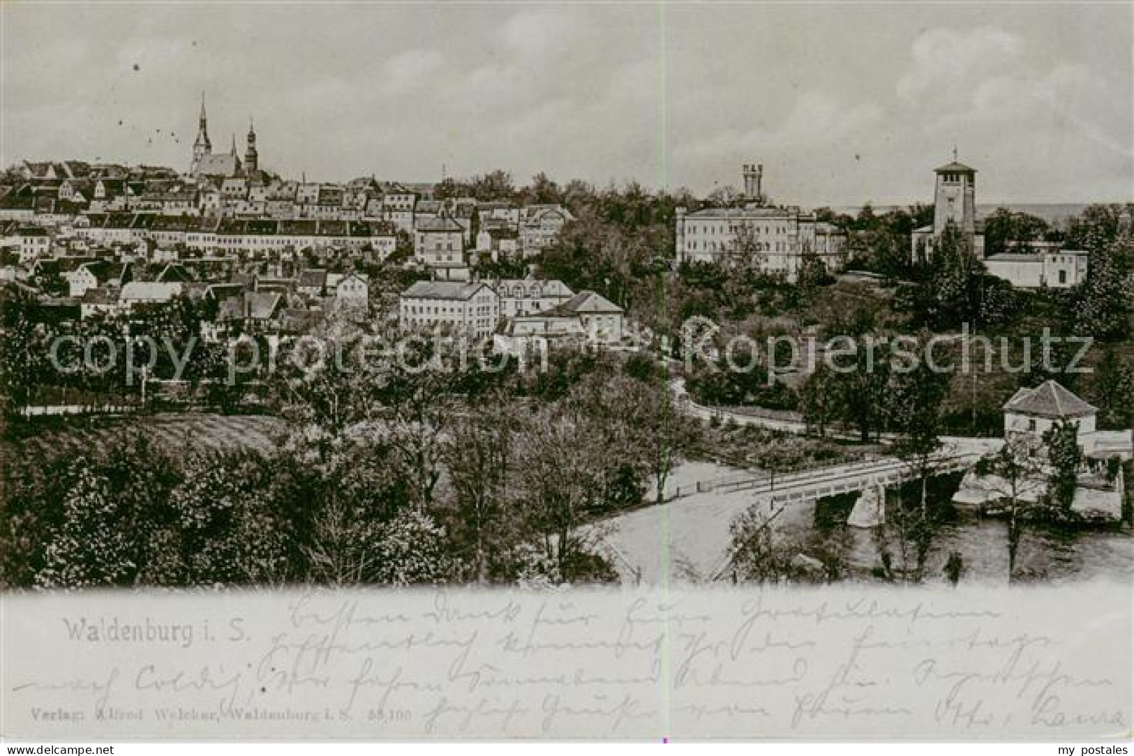 Waldenburg Sachsen Panorama